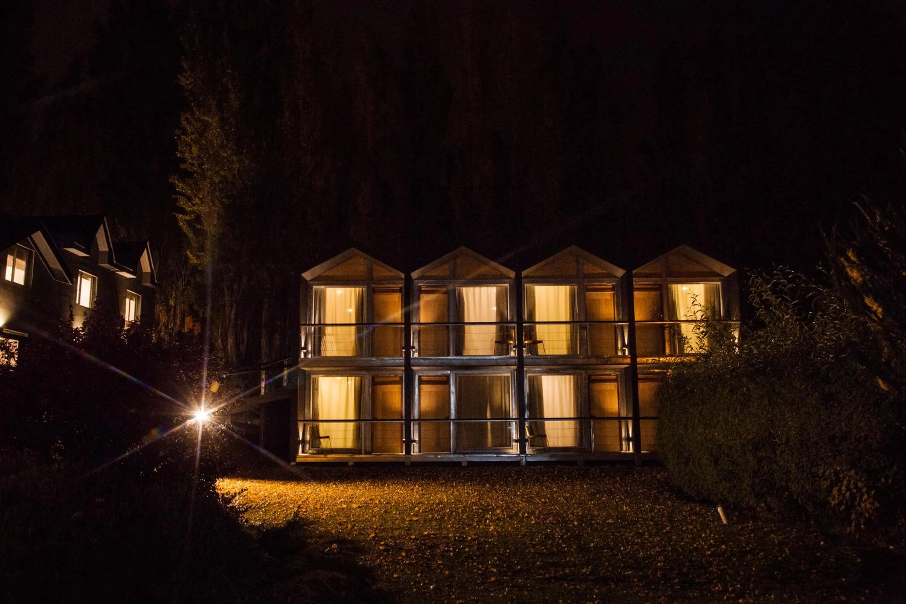 Property building in Apart Hotel Jardín