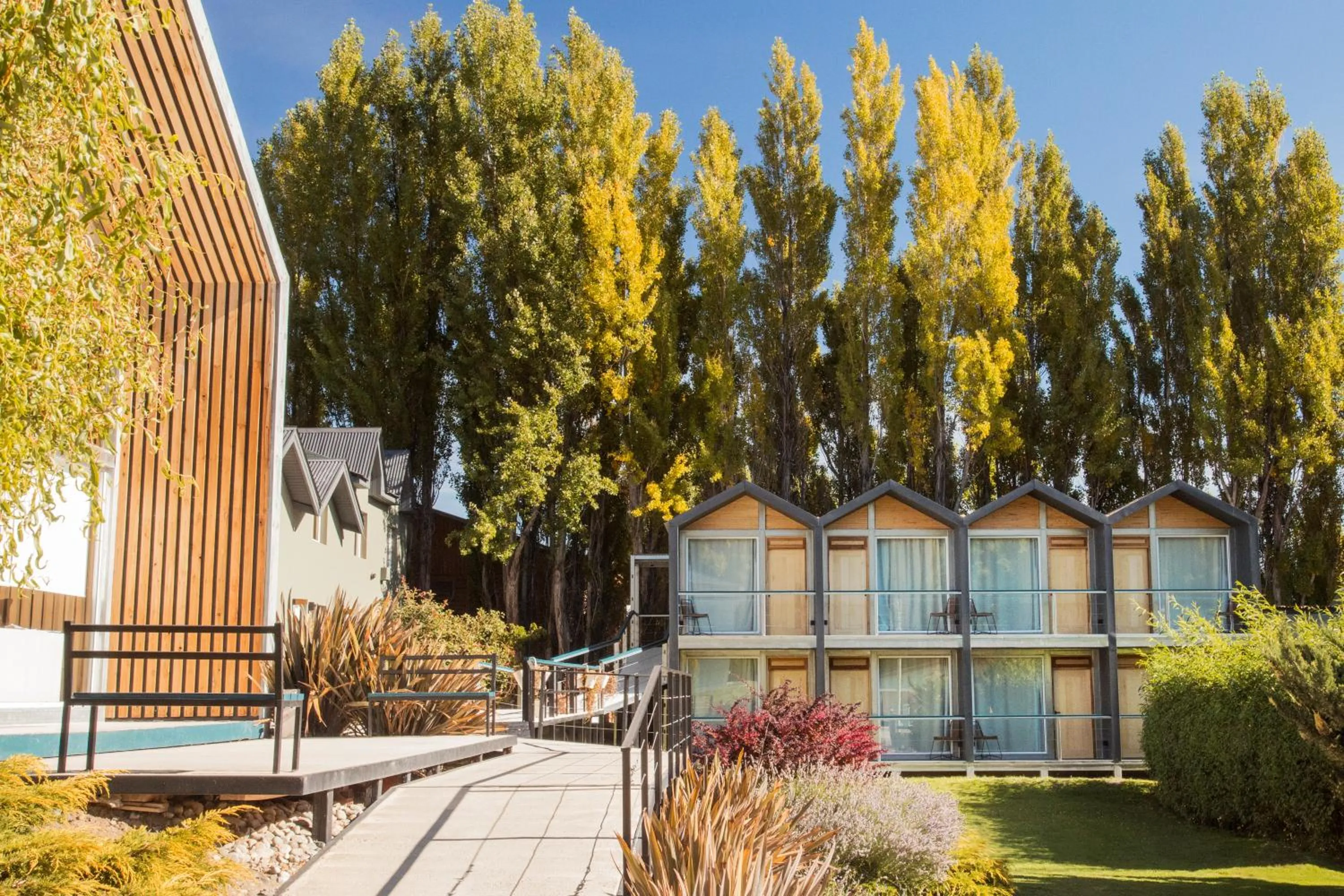 Property building in Apart Hotel Jardín