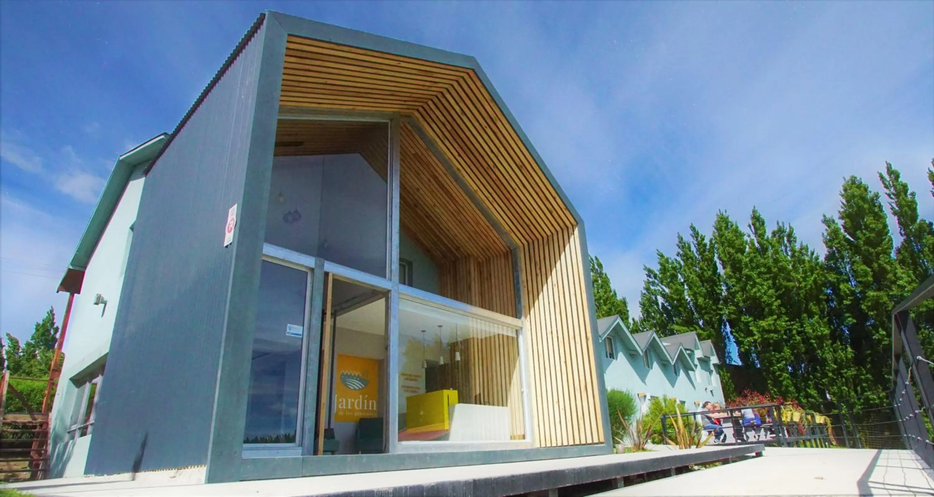 Property building in Apart Hotel Jardín