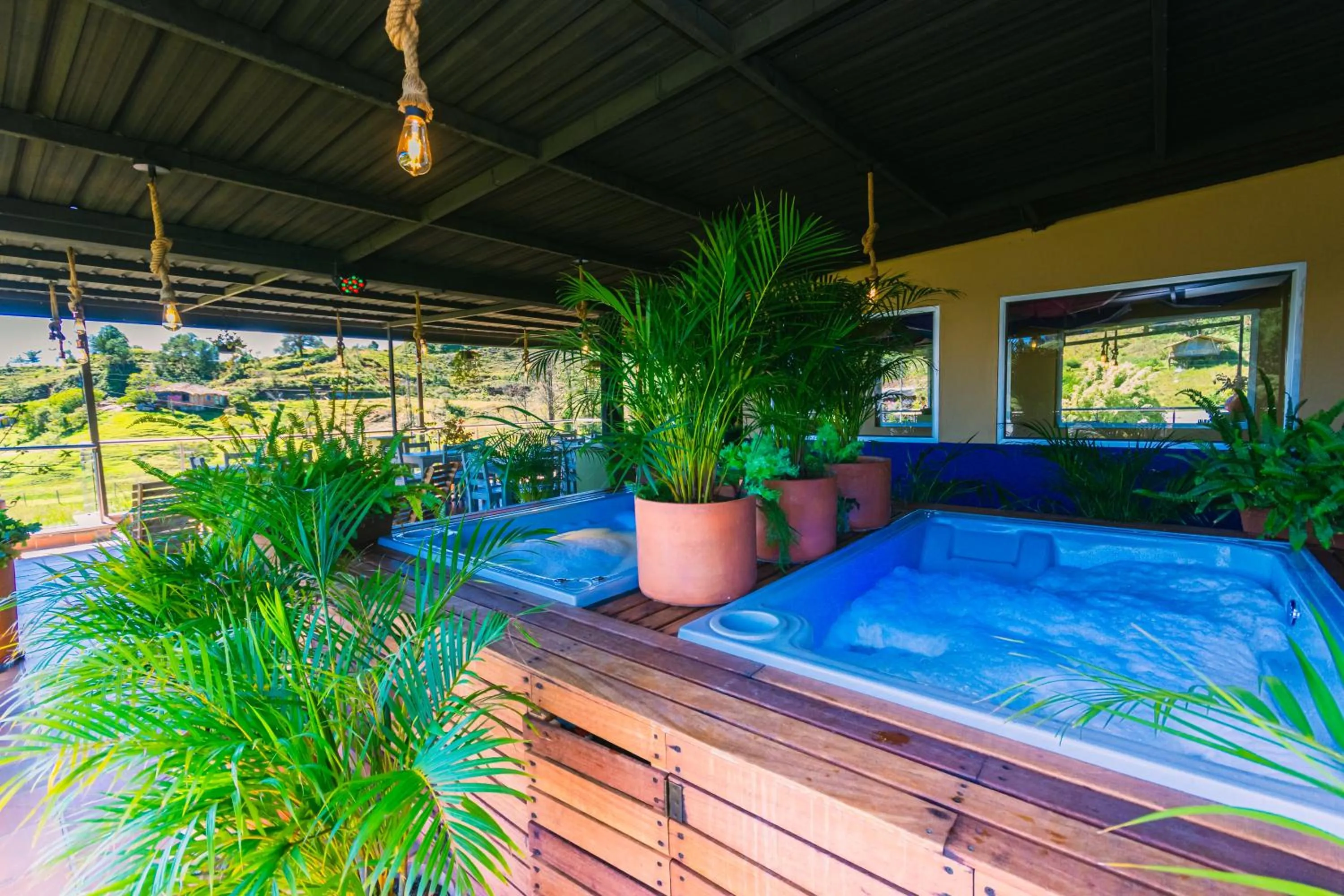 Restaurant/places to eat in Hotel Bambu Guatape