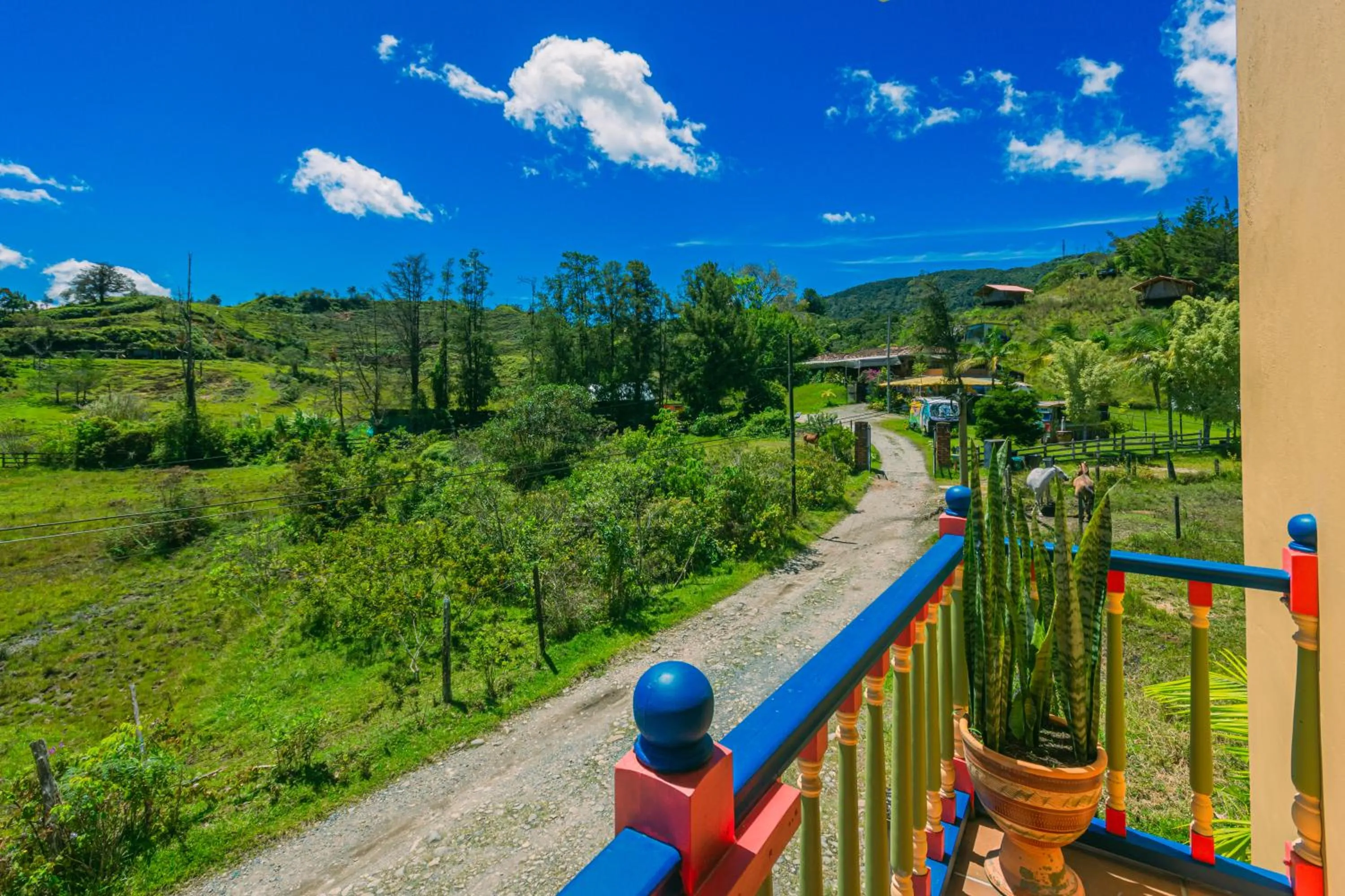 Spring in Hotel Bambu Guatape