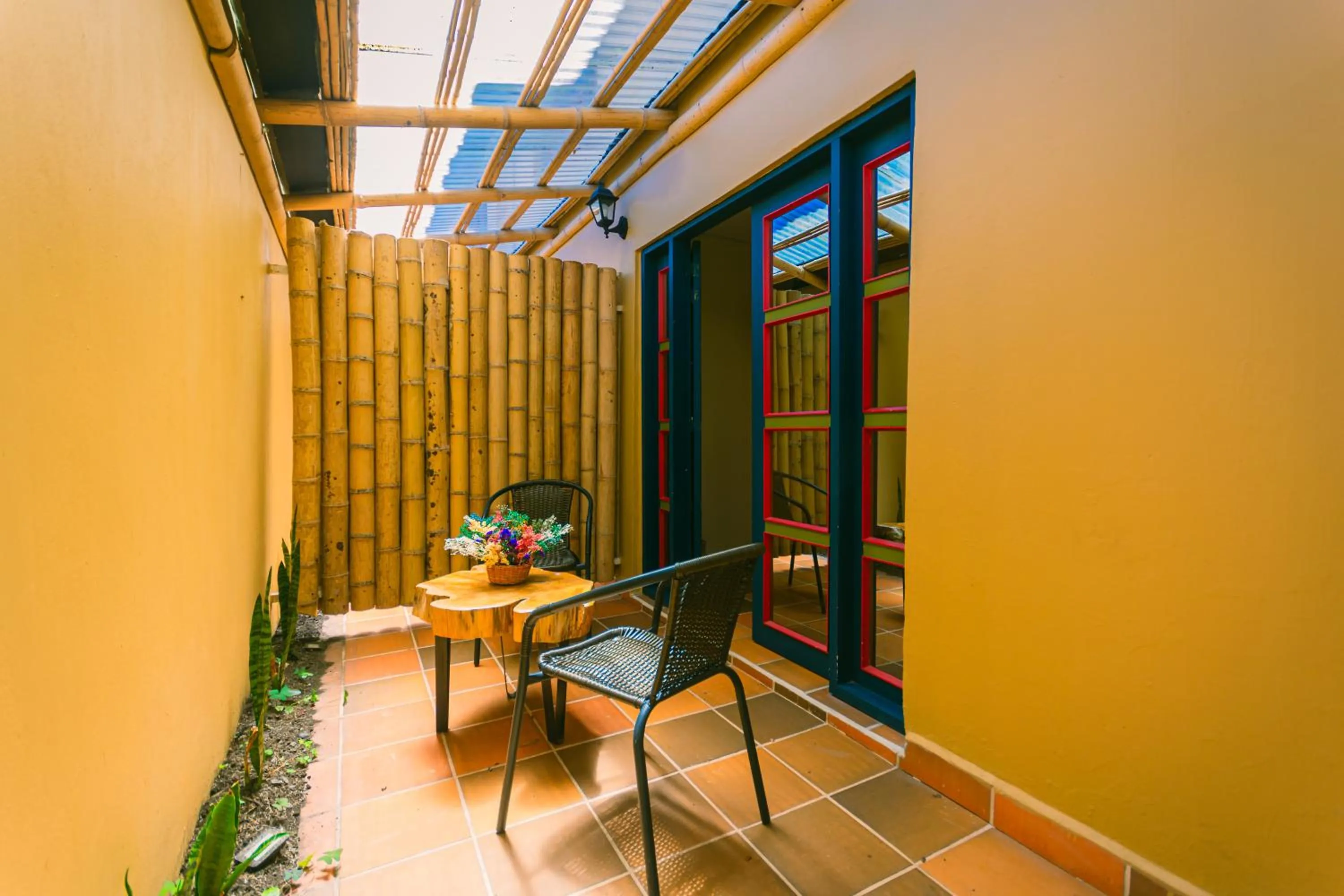 Area and facilities in Hotel Bambu Guatape