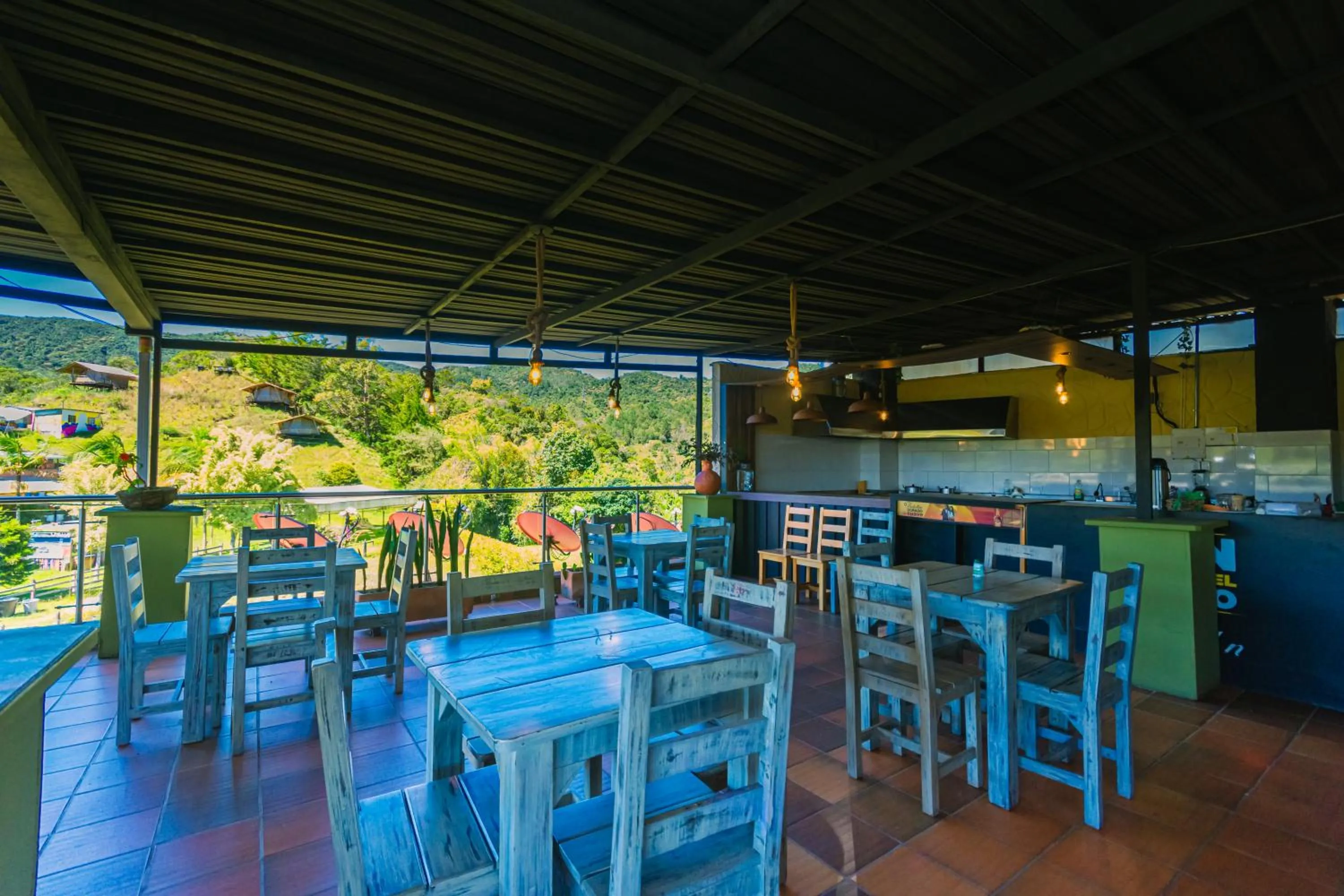 Restaurant/places to eat in Hotel Bambu Guatape