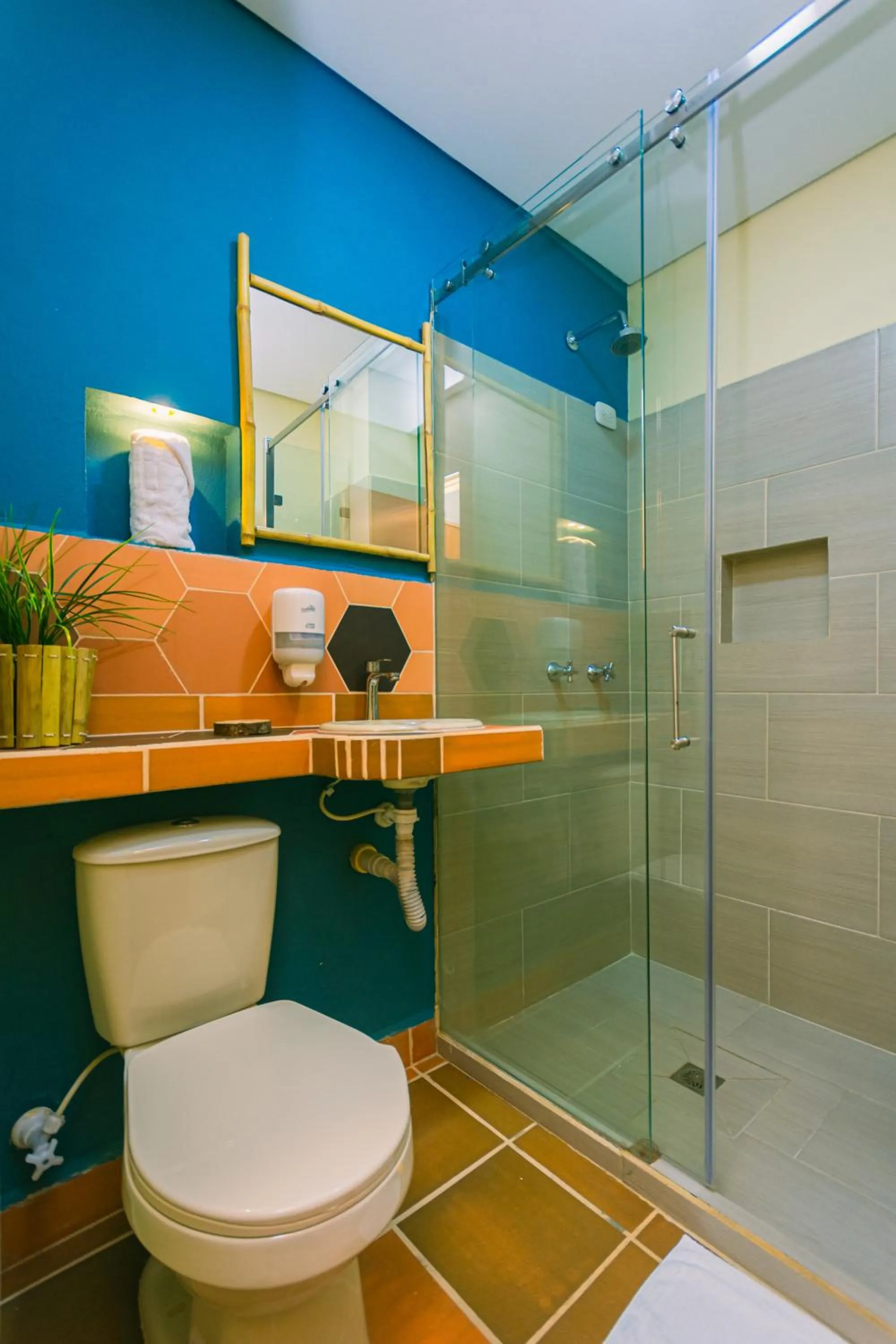 Bathroom in Hotel Bambu Guatape