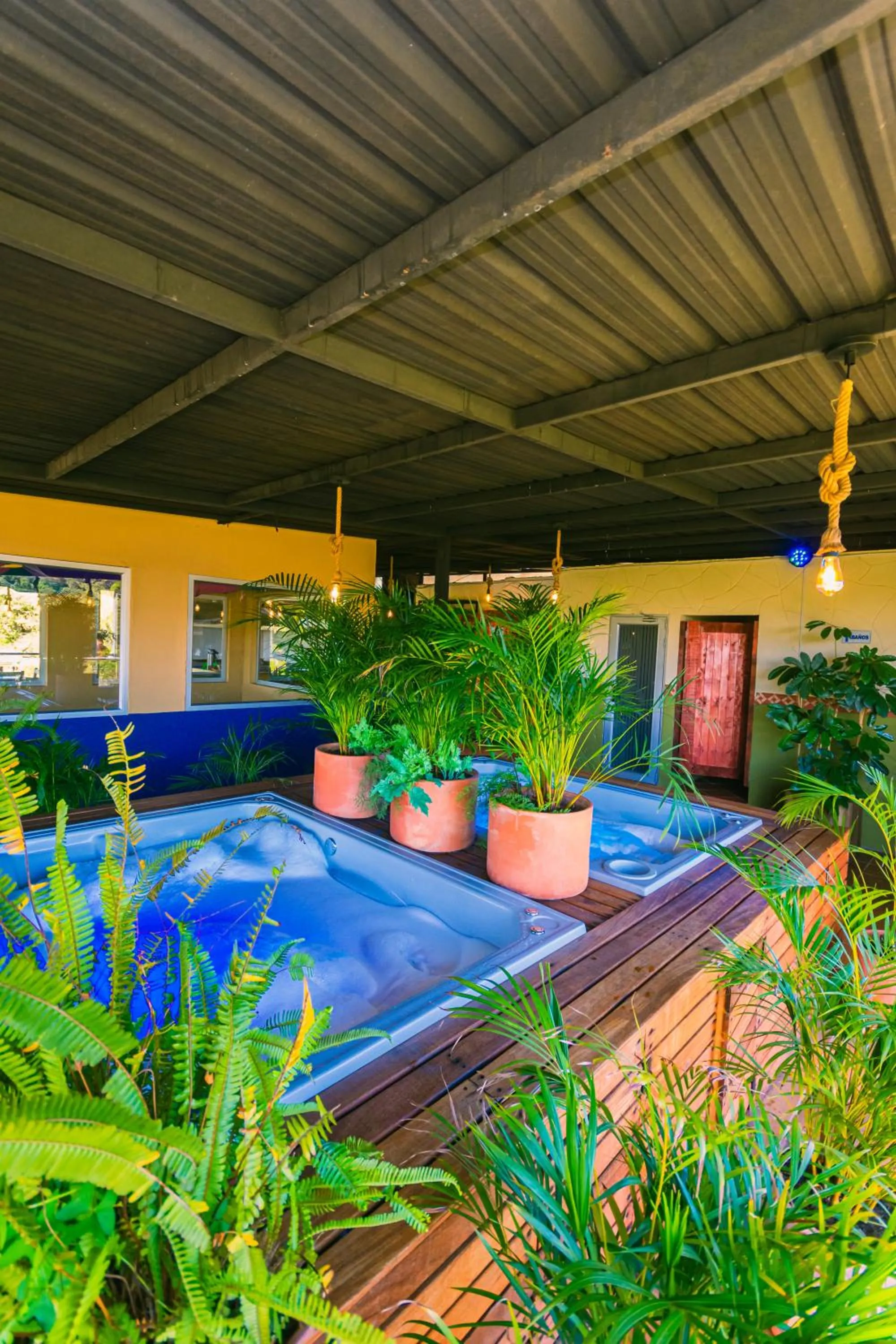 Hot Tub in Hotel Bambu Guatape