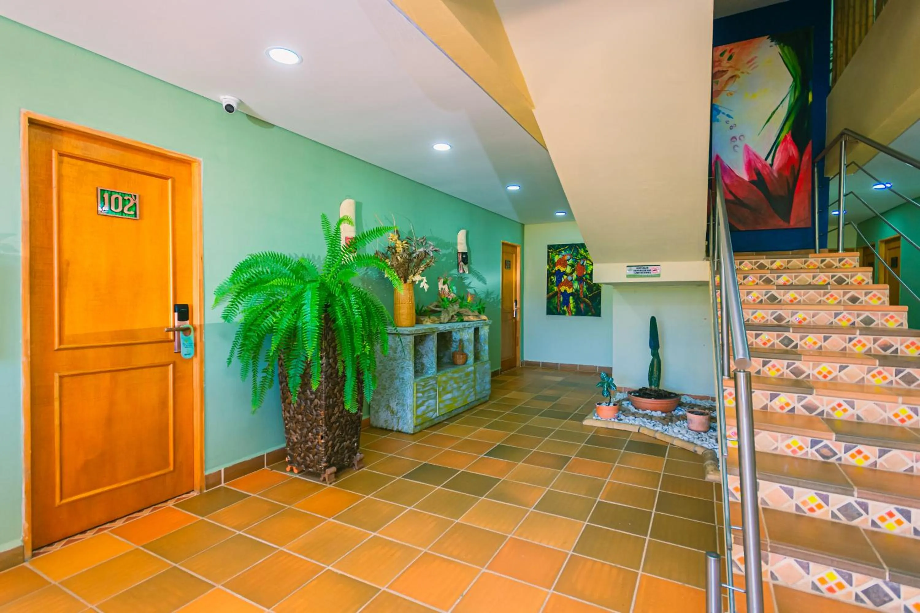 Decorative detail in Hotel Bambu Guatape