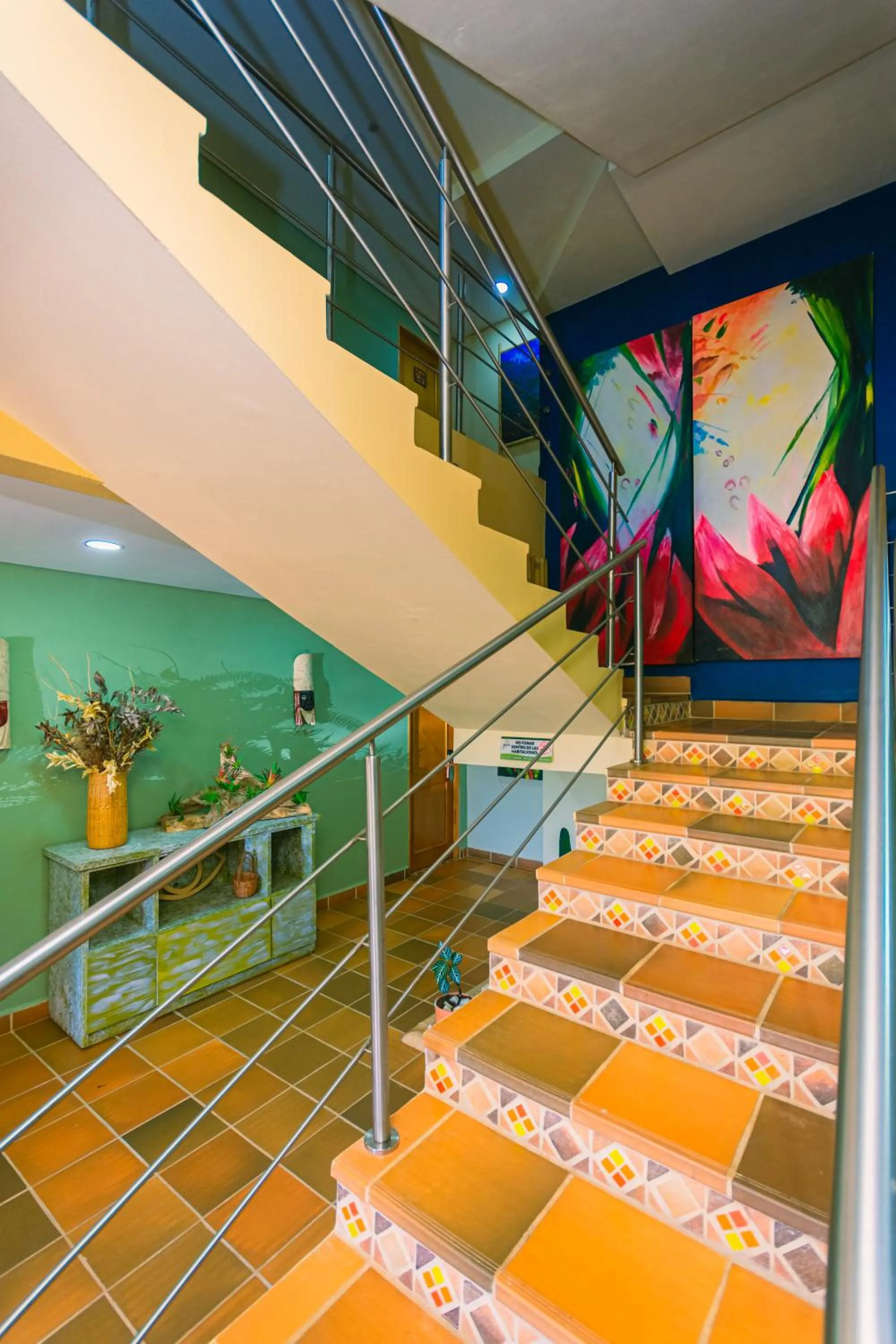 Decorative detail in Hotel Bambu Guatape