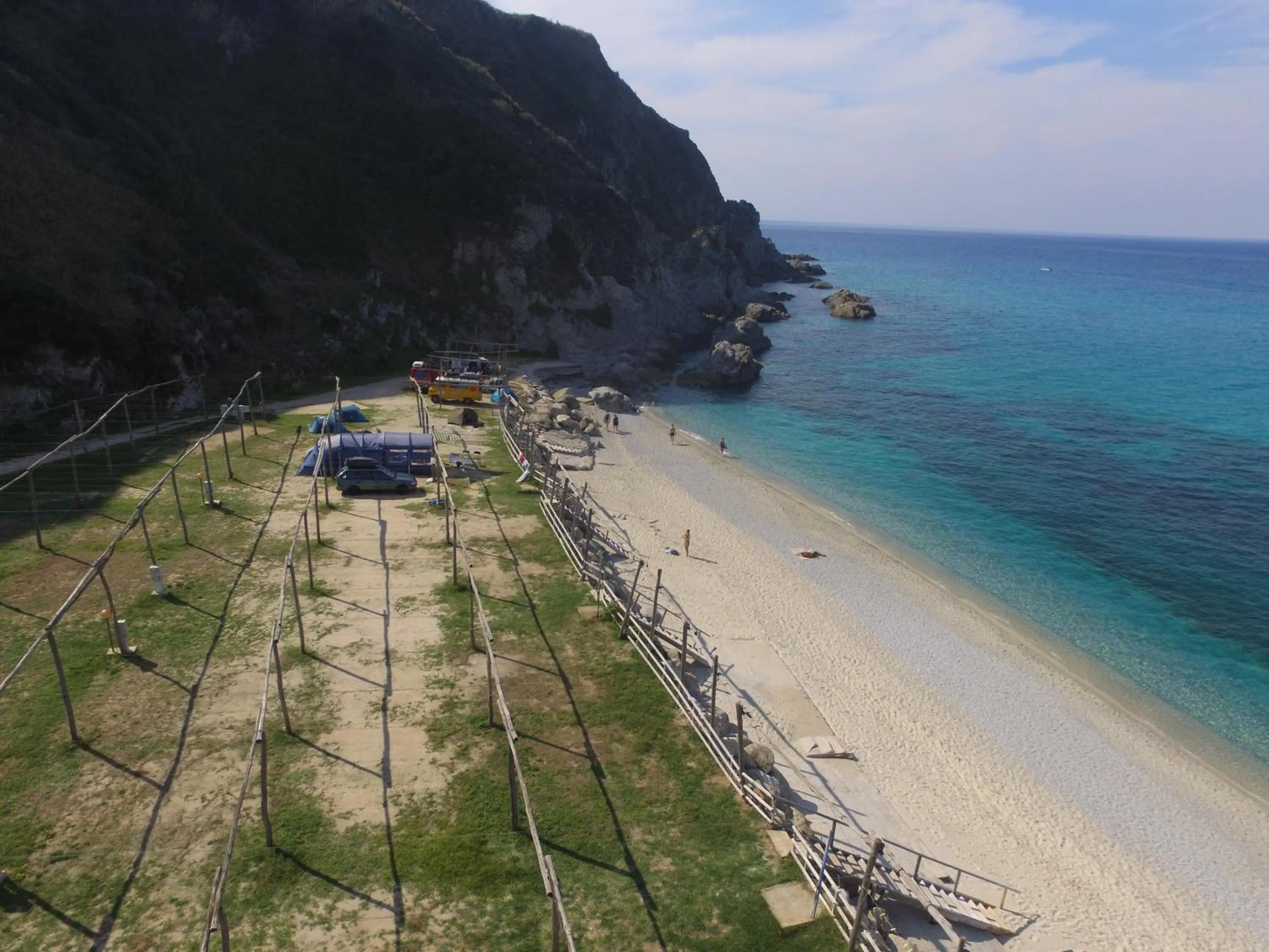 Sea view in Villaggio Camping La Scogliera
