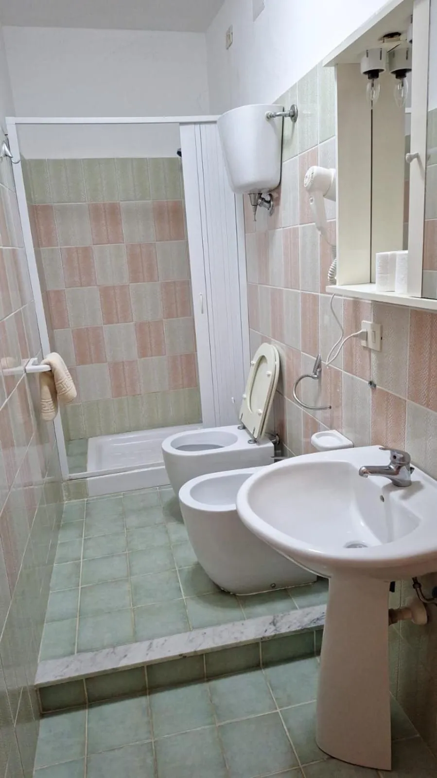 Shower in Villaggio Camping La Scogliera