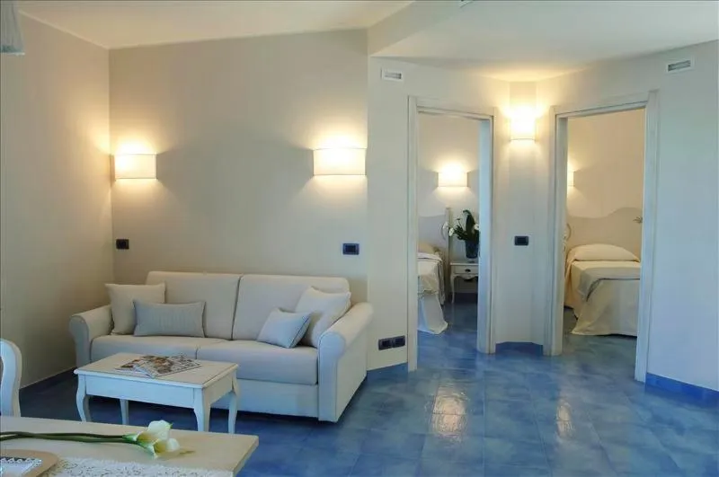 Living room in Baia Delphis Resort