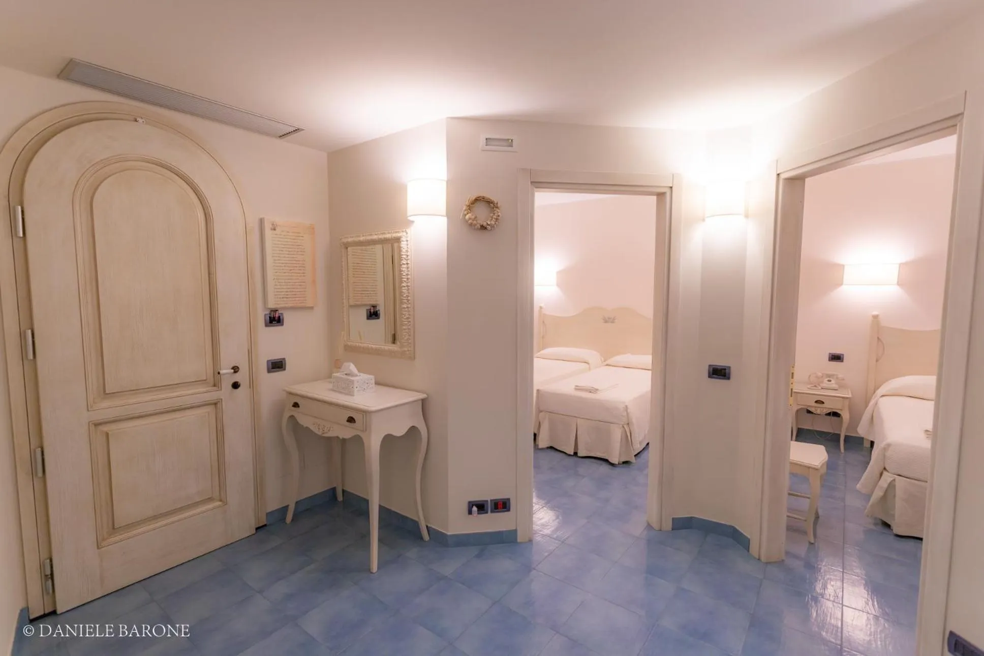 Bed in Baia Delphis Resort