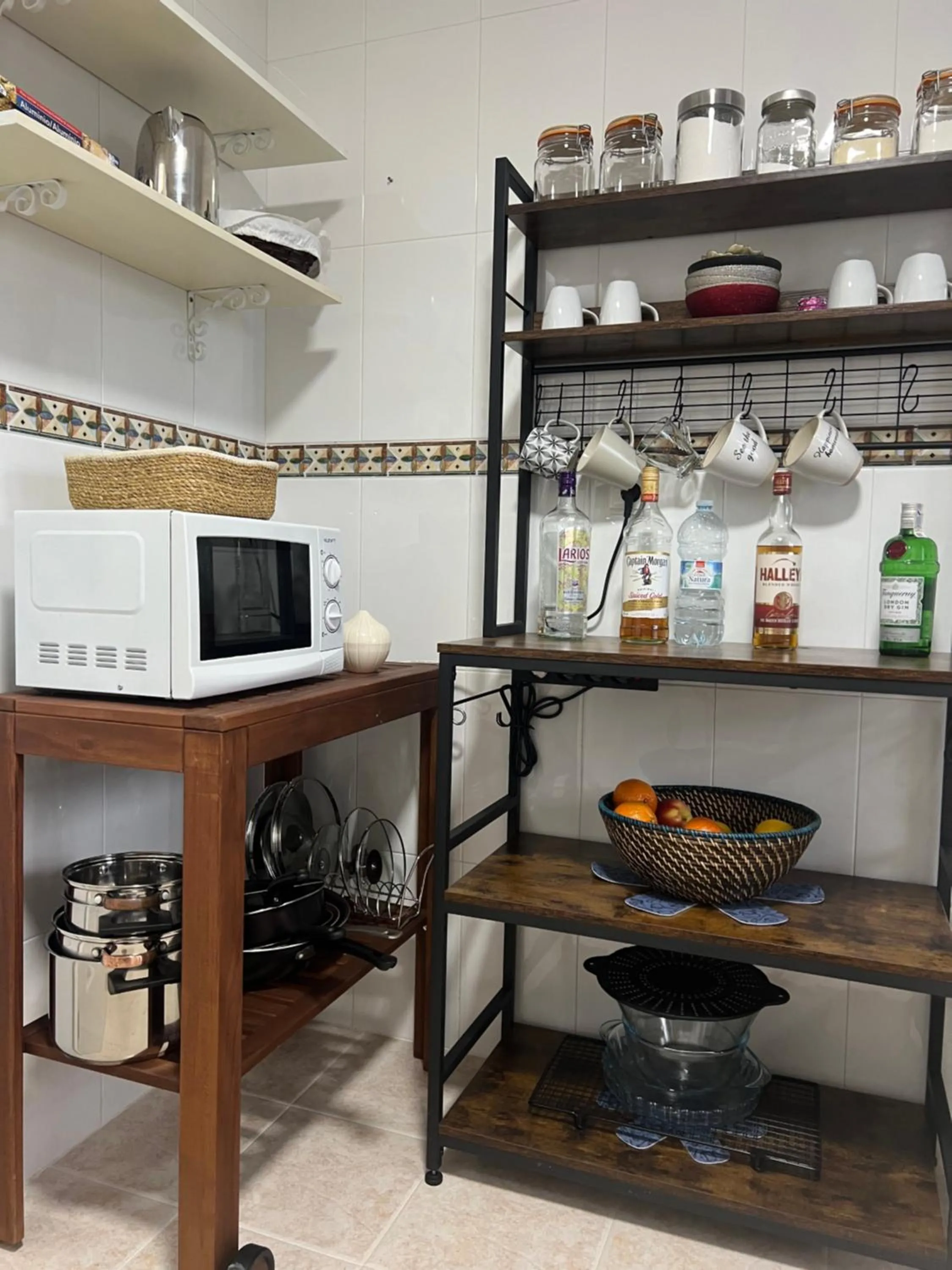 Kitchen or kitchenette in La Aldea