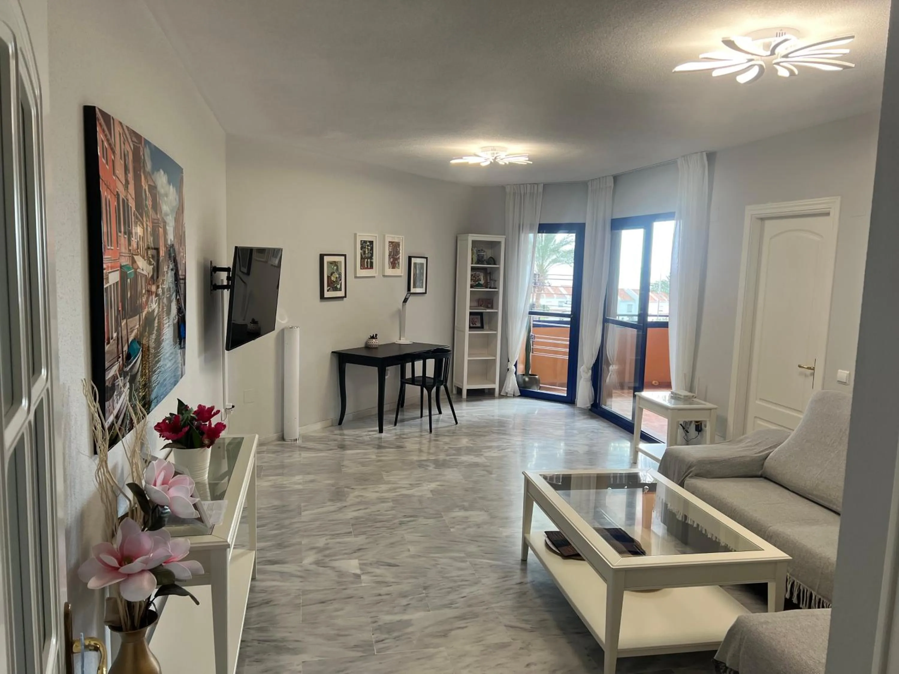 Living room in La Aldea