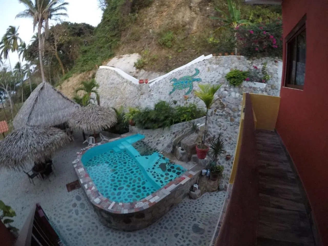 Swimming pool in Treasure by the Sea Resort - Happy Hill