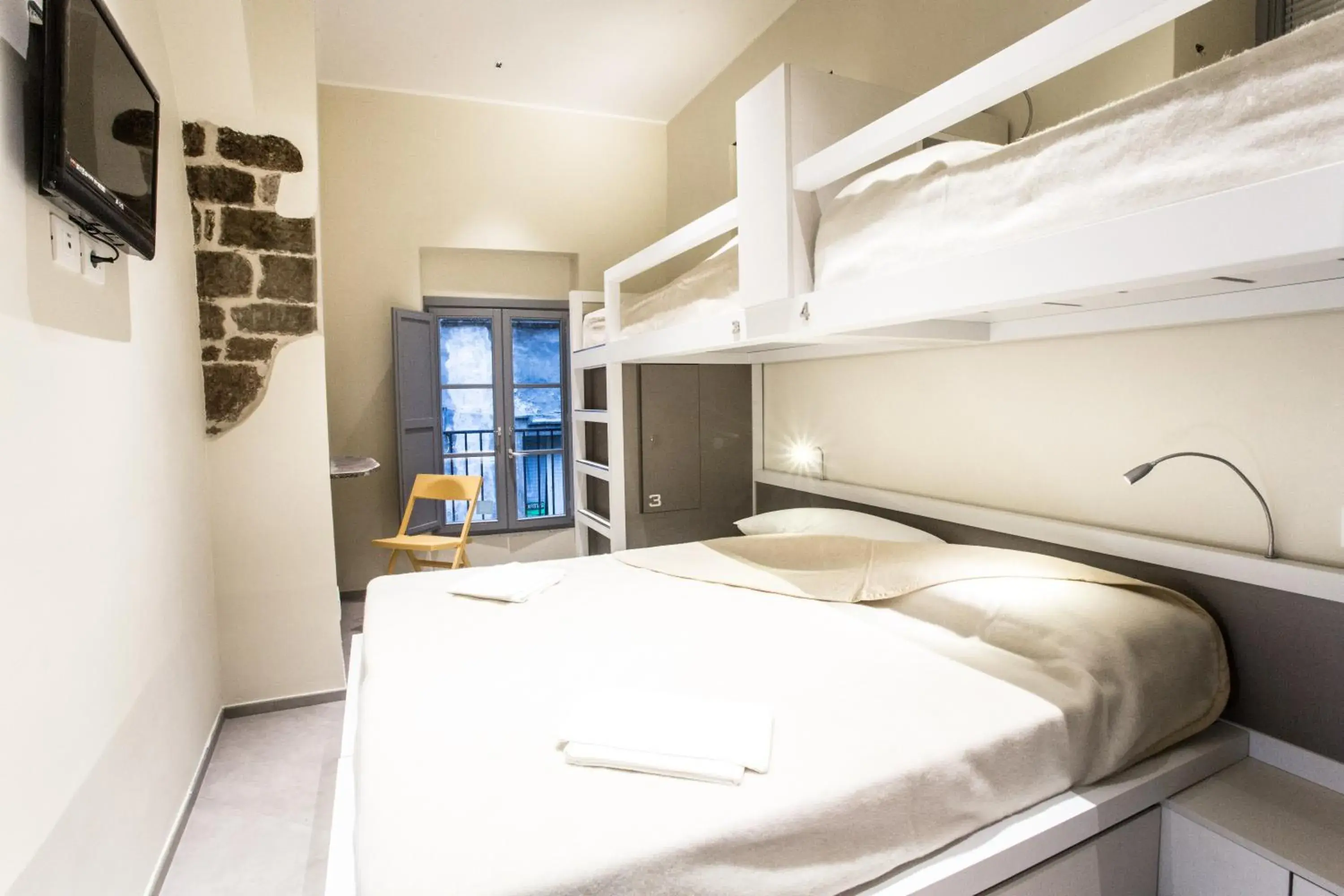 Double or Twin Room in Little Italy Hostel Ex Chiesa S Donato Double or Twin Room in Little Italy Hostel Ex Chiesa S Donato