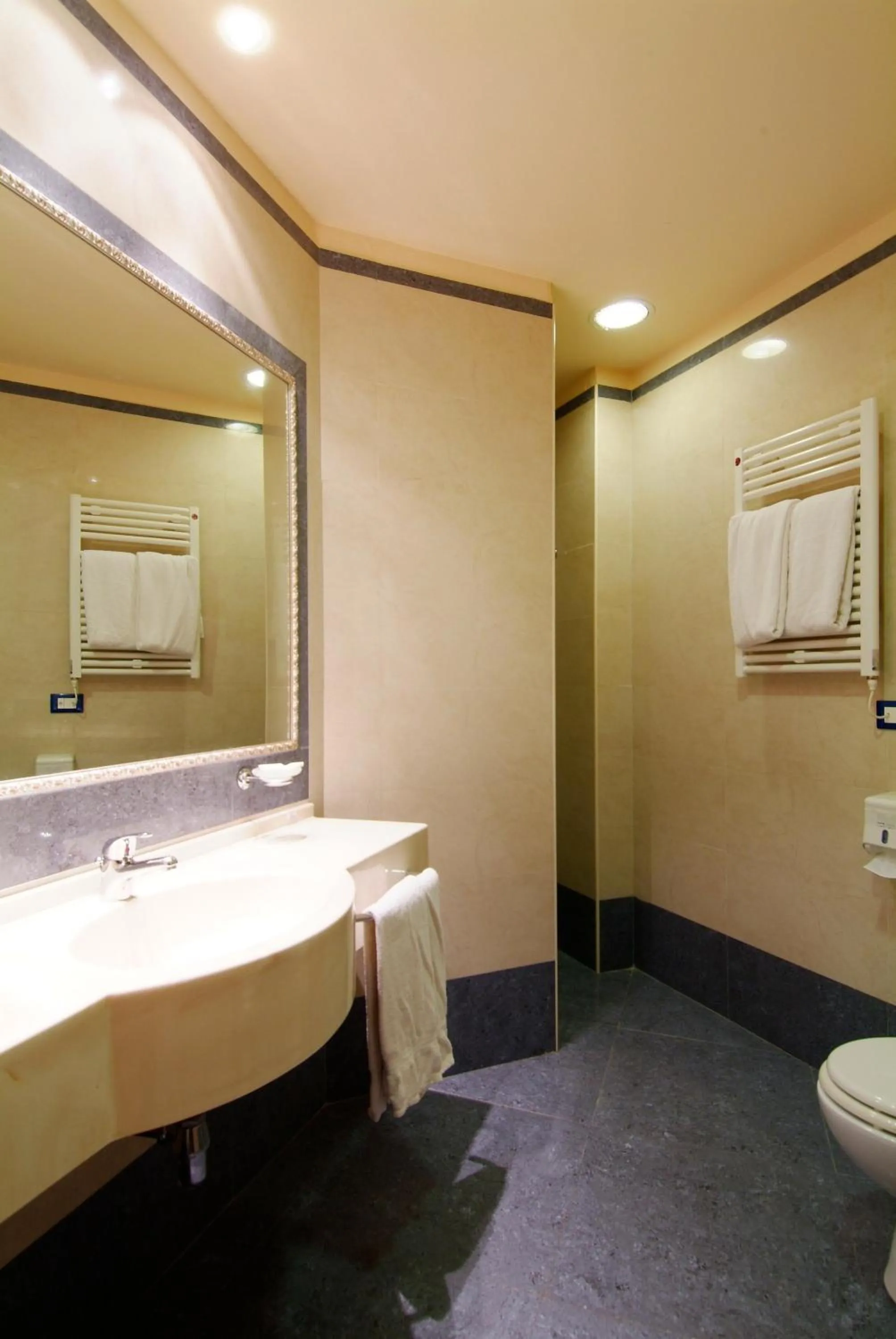 Bathroom in Grand Eurhotel