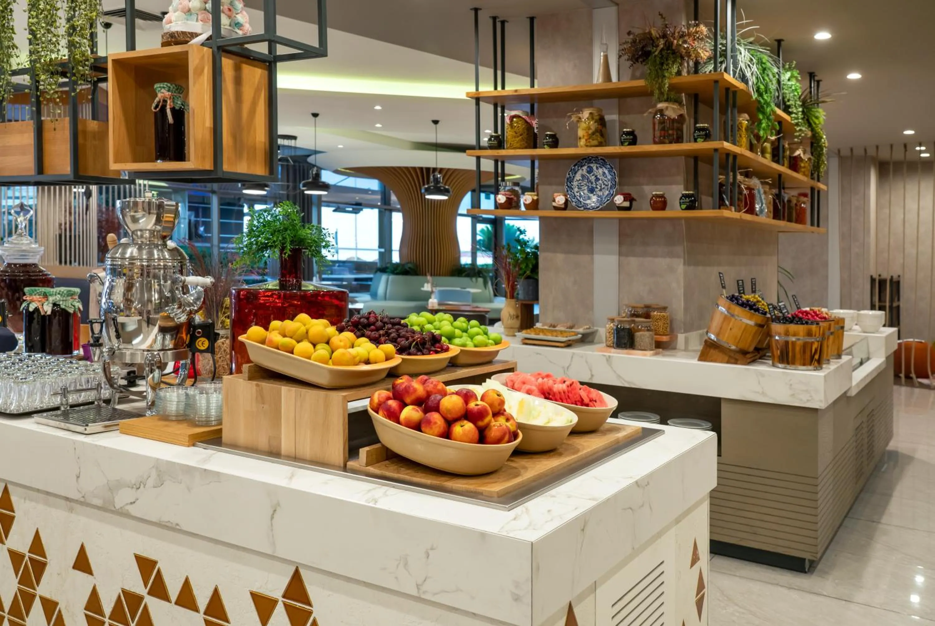 Buffet breakfast in Novotel Istanbul Zeytinburnu