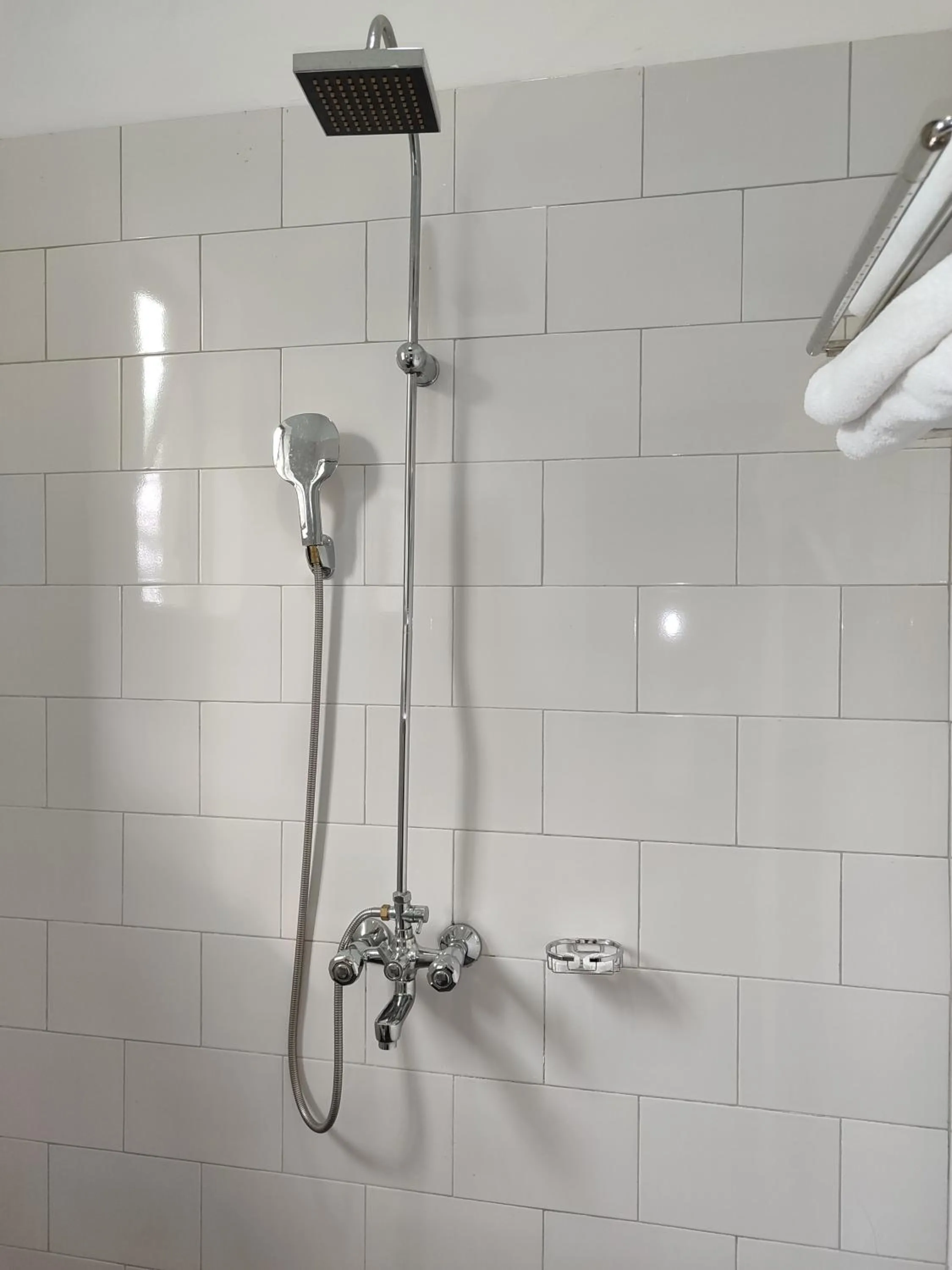 Shower in Garden Courts Hotel Masaka