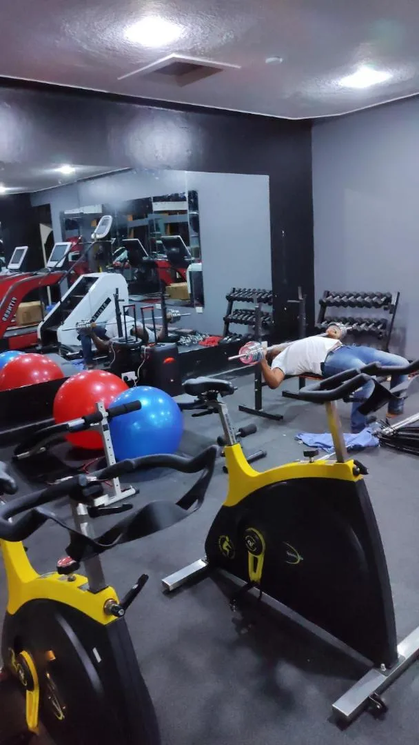 Fitness centre/facilities in Garden Courts Hotel Masaka