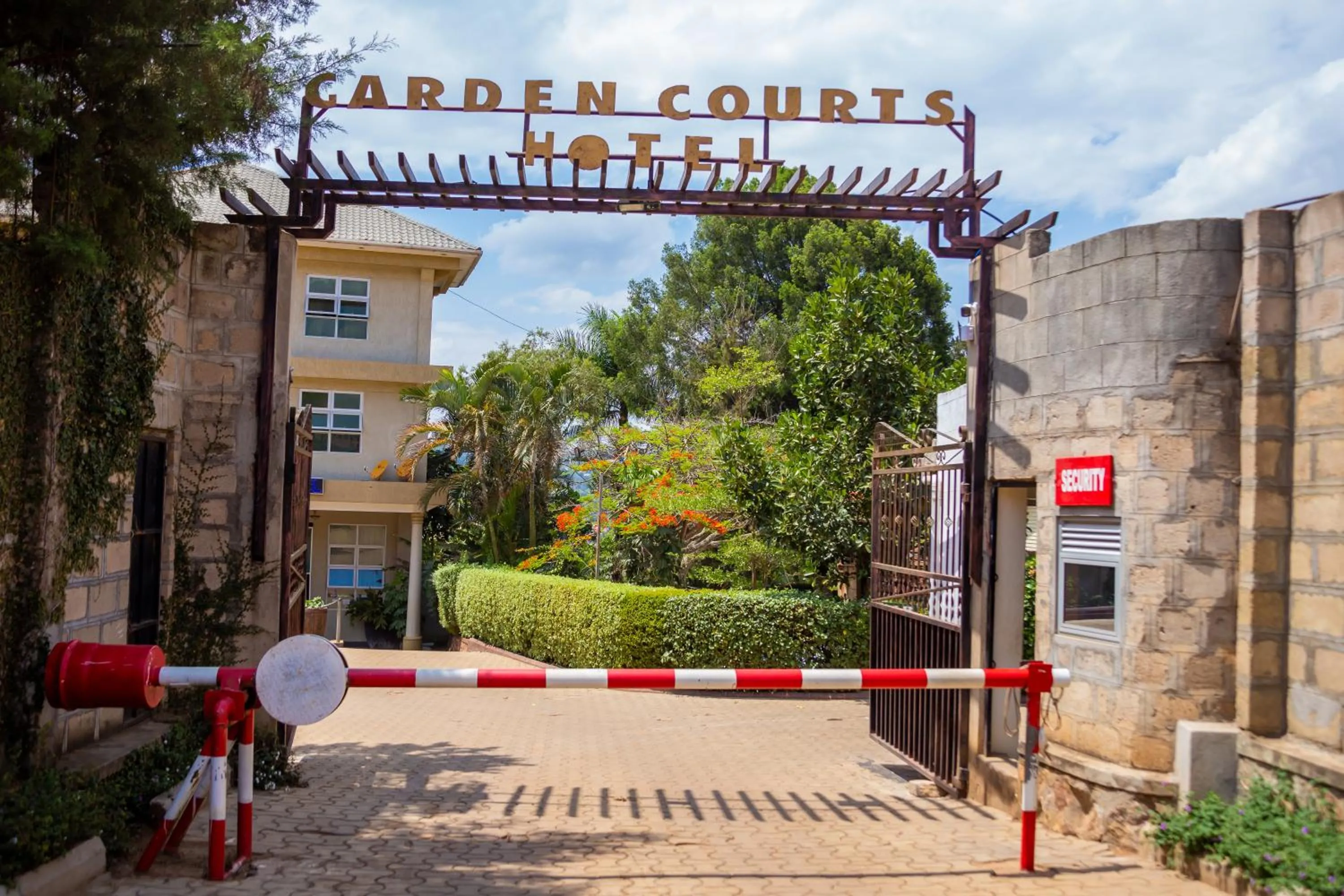Facade/entrance in Garden Courts Hotel Masaka