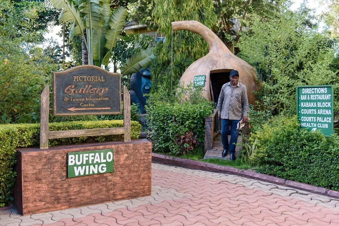 People in Garden Courts Hotel Masaka