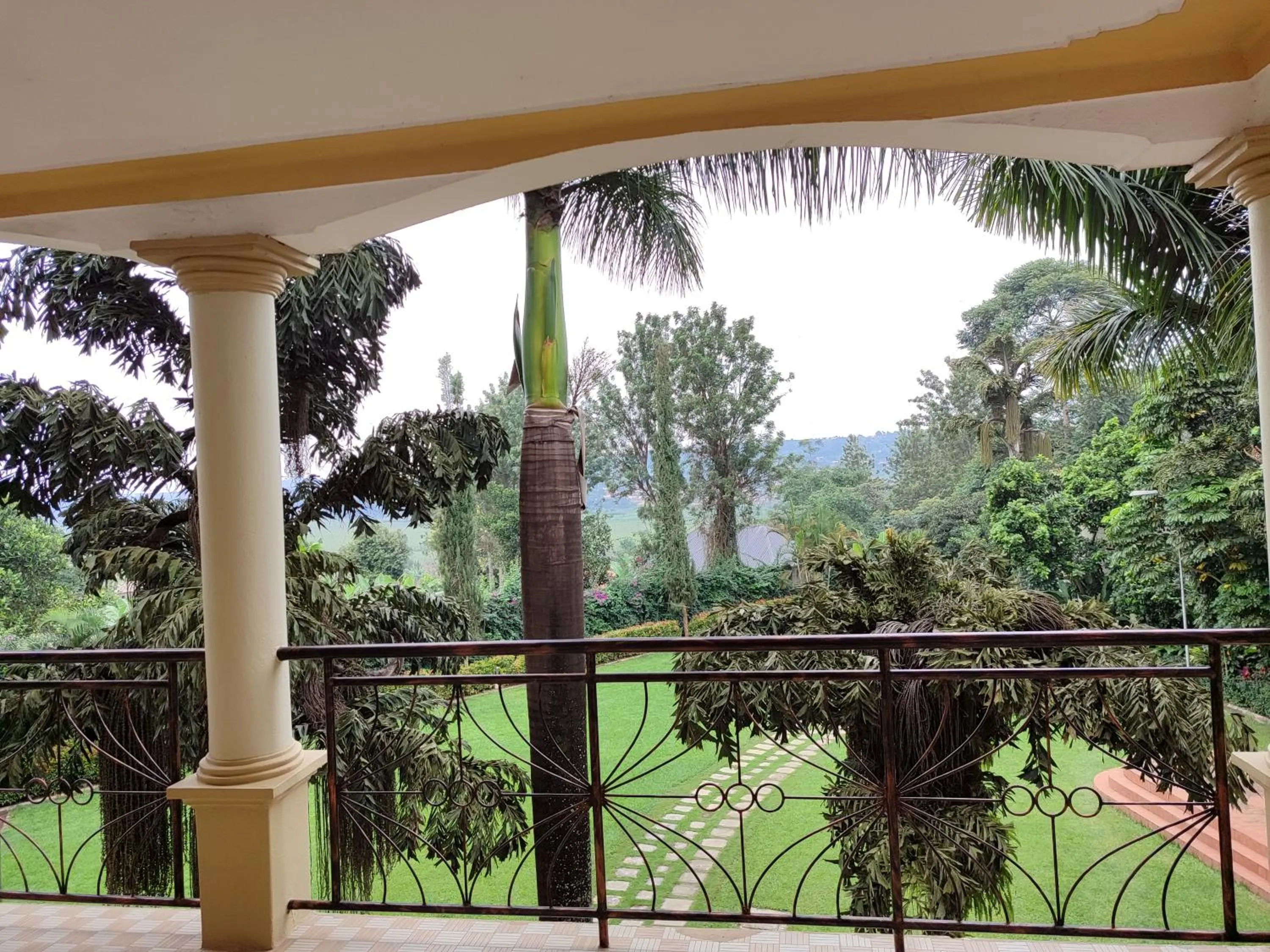 Balcony/Terrace in Garden Courts Hotel Masaka