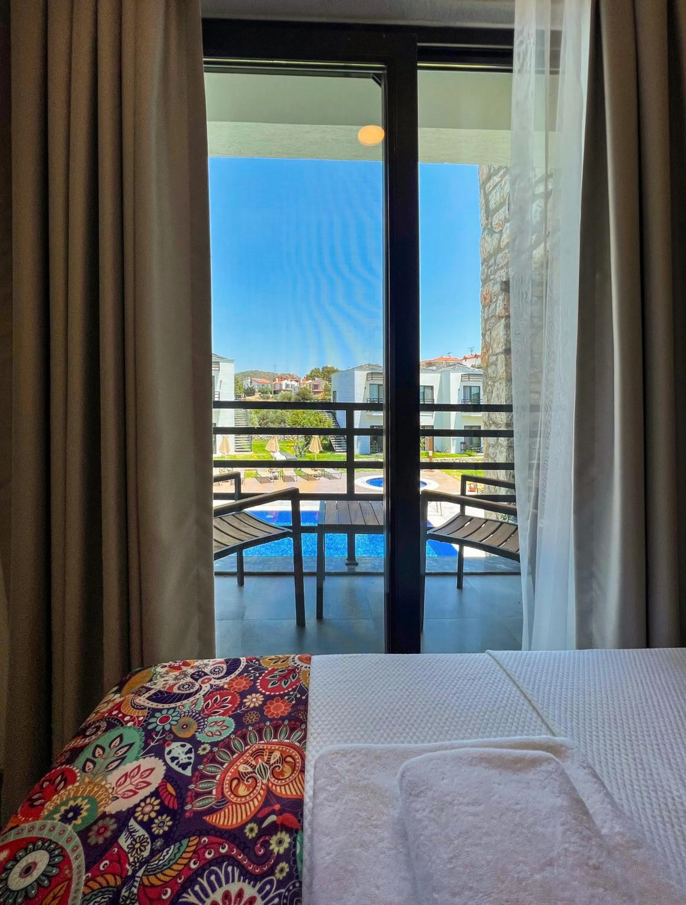 Pool view in DADYA BORA HOTEL