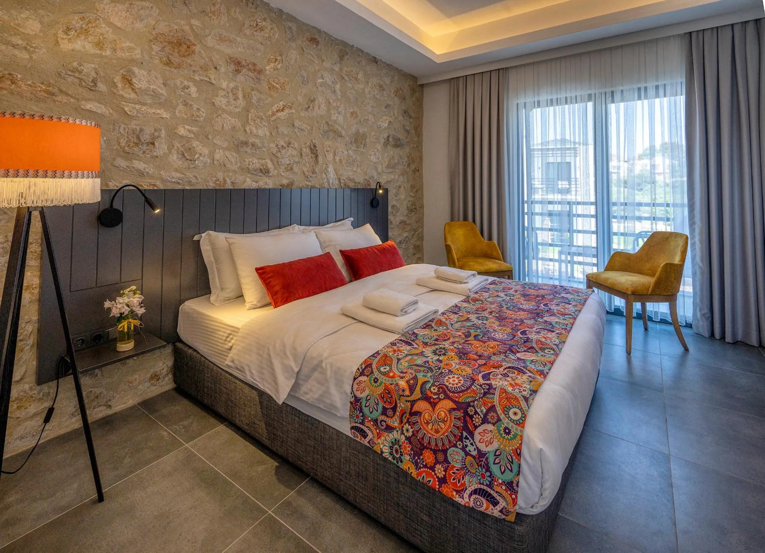 Bed in DADYA BORA HOTEL