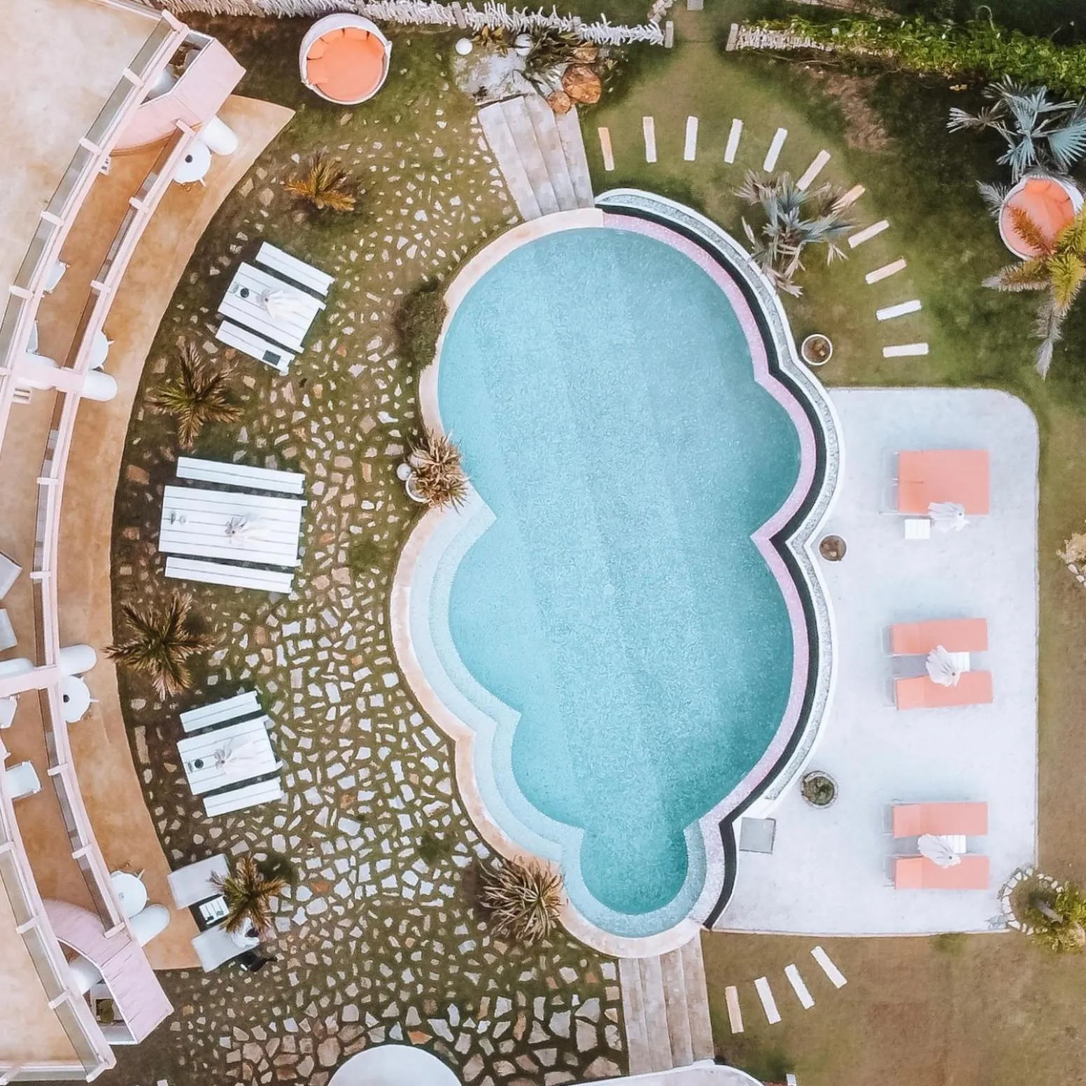 Bird's eye view in Belika Beach