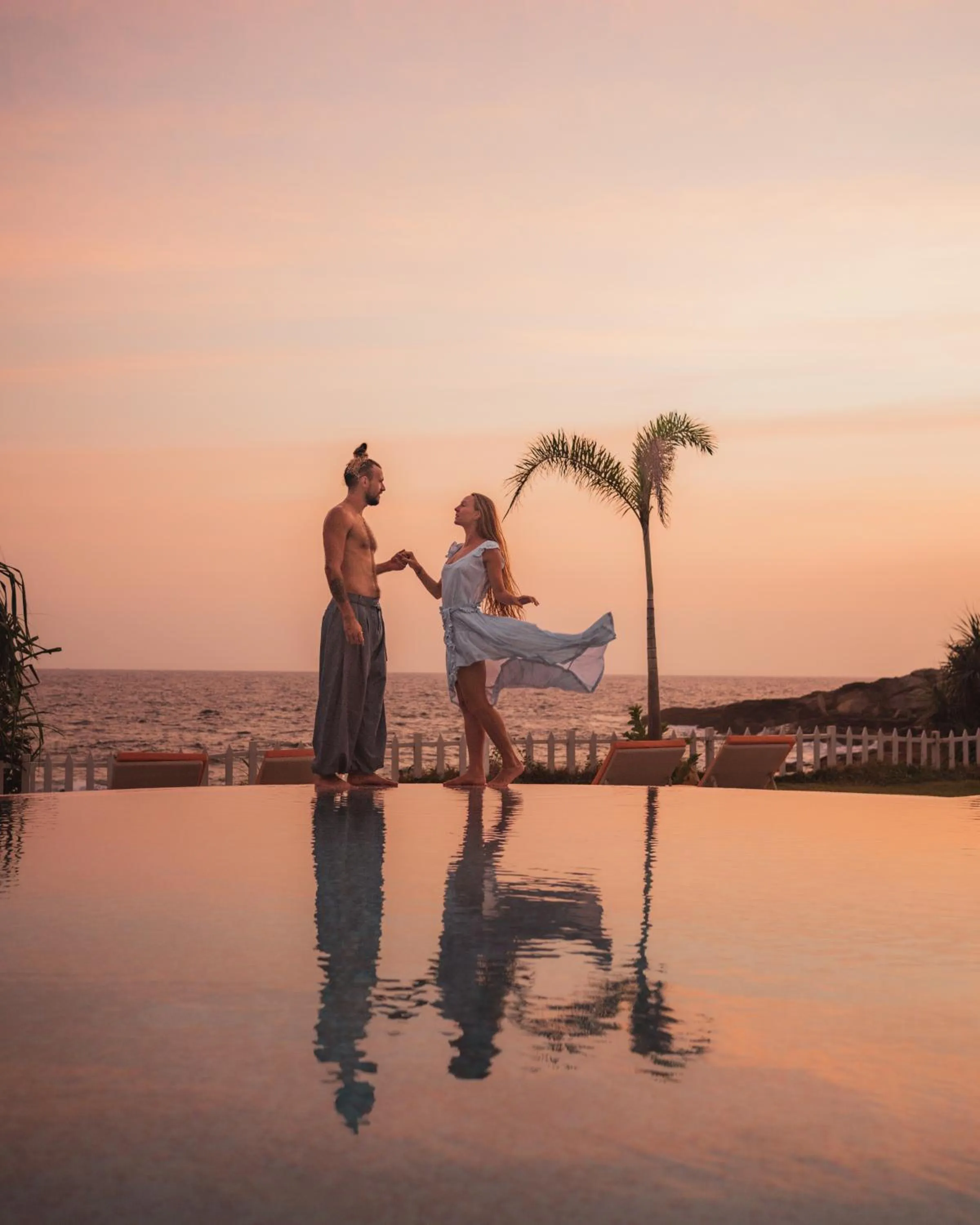 Sunset in Belika Beach