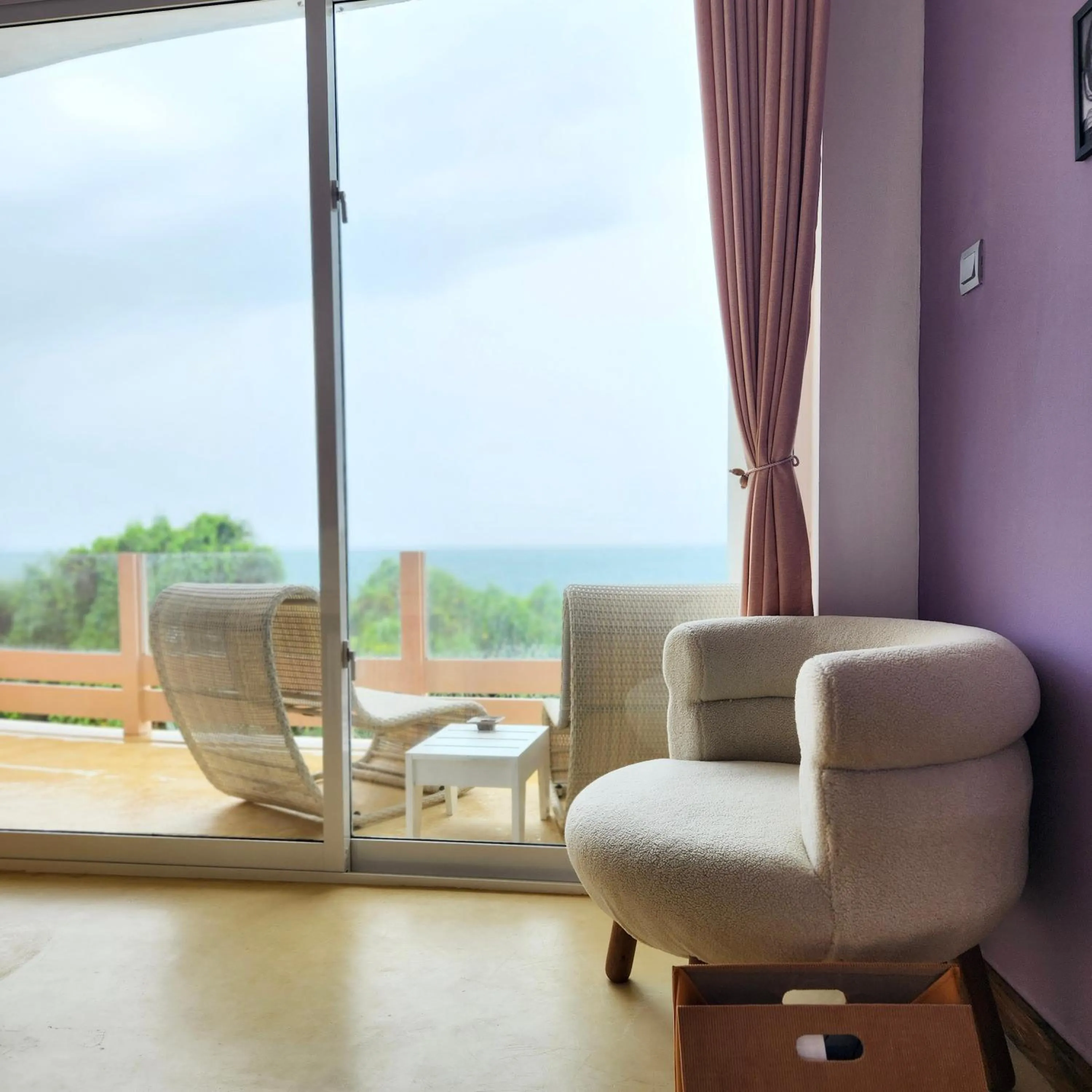 Seating area in Belika Beach