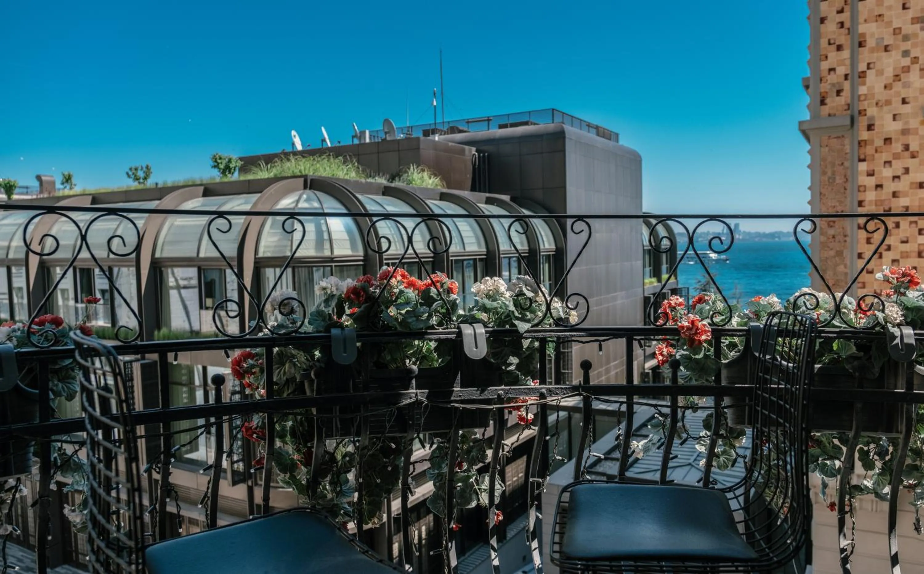 Balcony/Terrace in Hotel De Reve Galata-Special Class