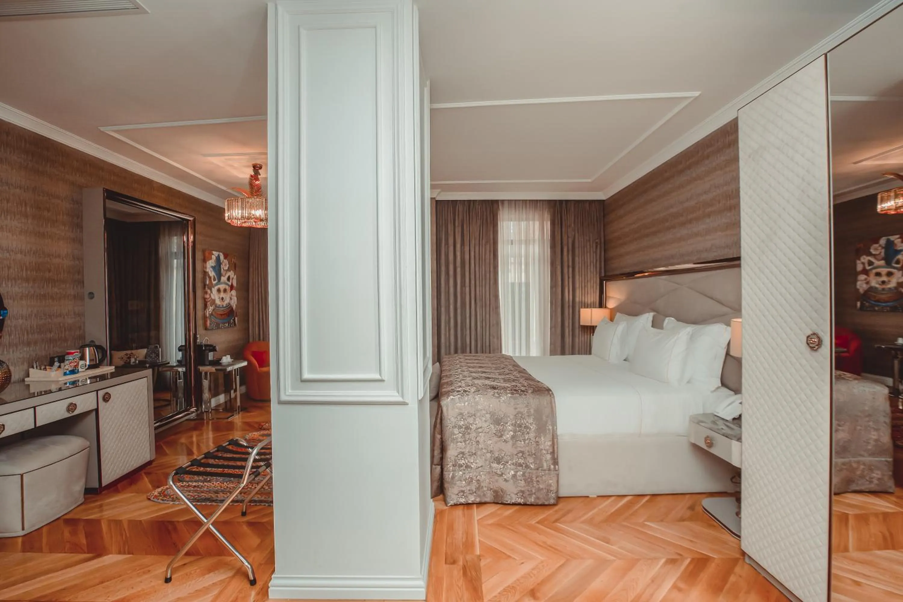 Bed in Hotel De Reve Galata-Special Class