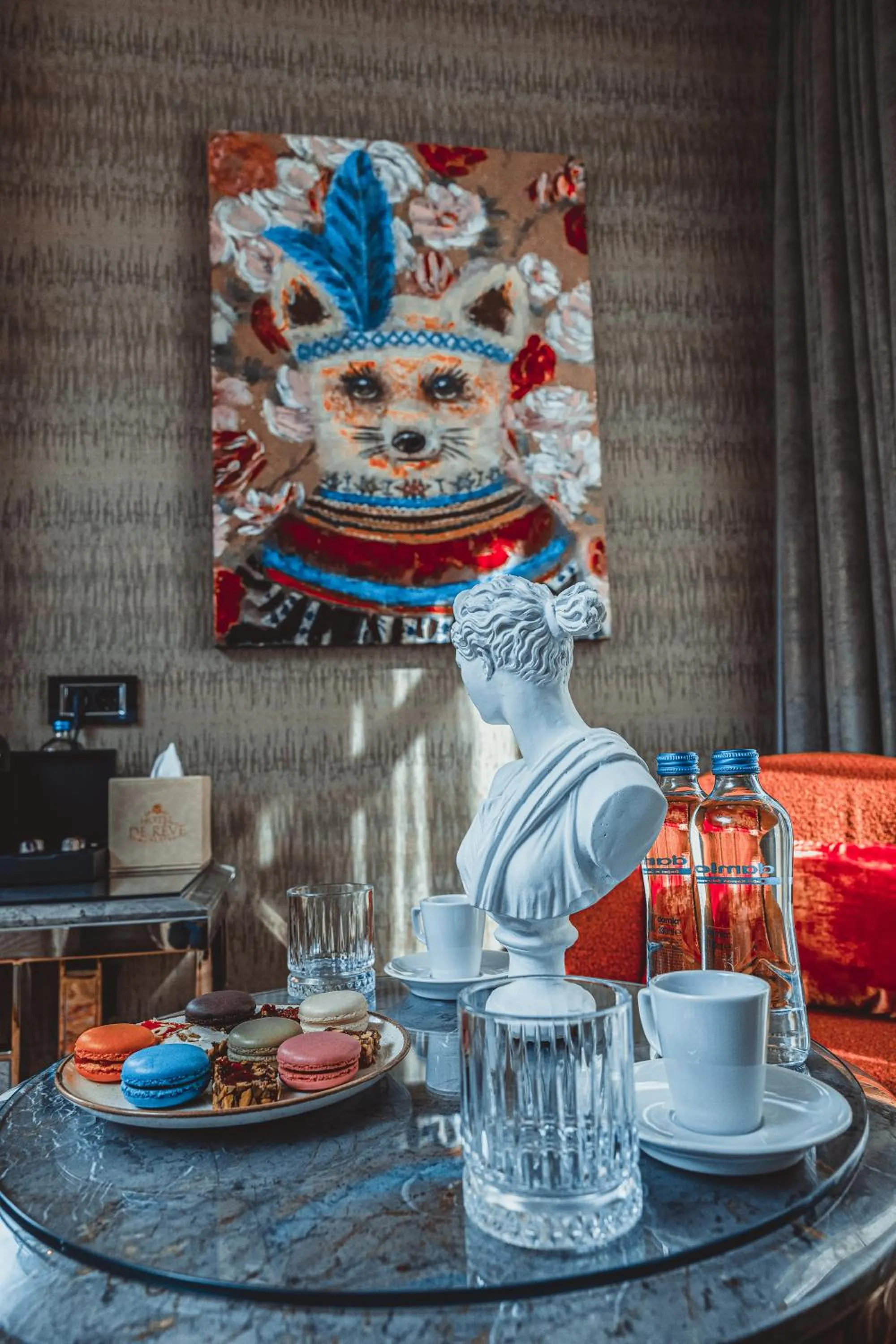 Decorative detail in Hotel De Reve Galata-Special Class