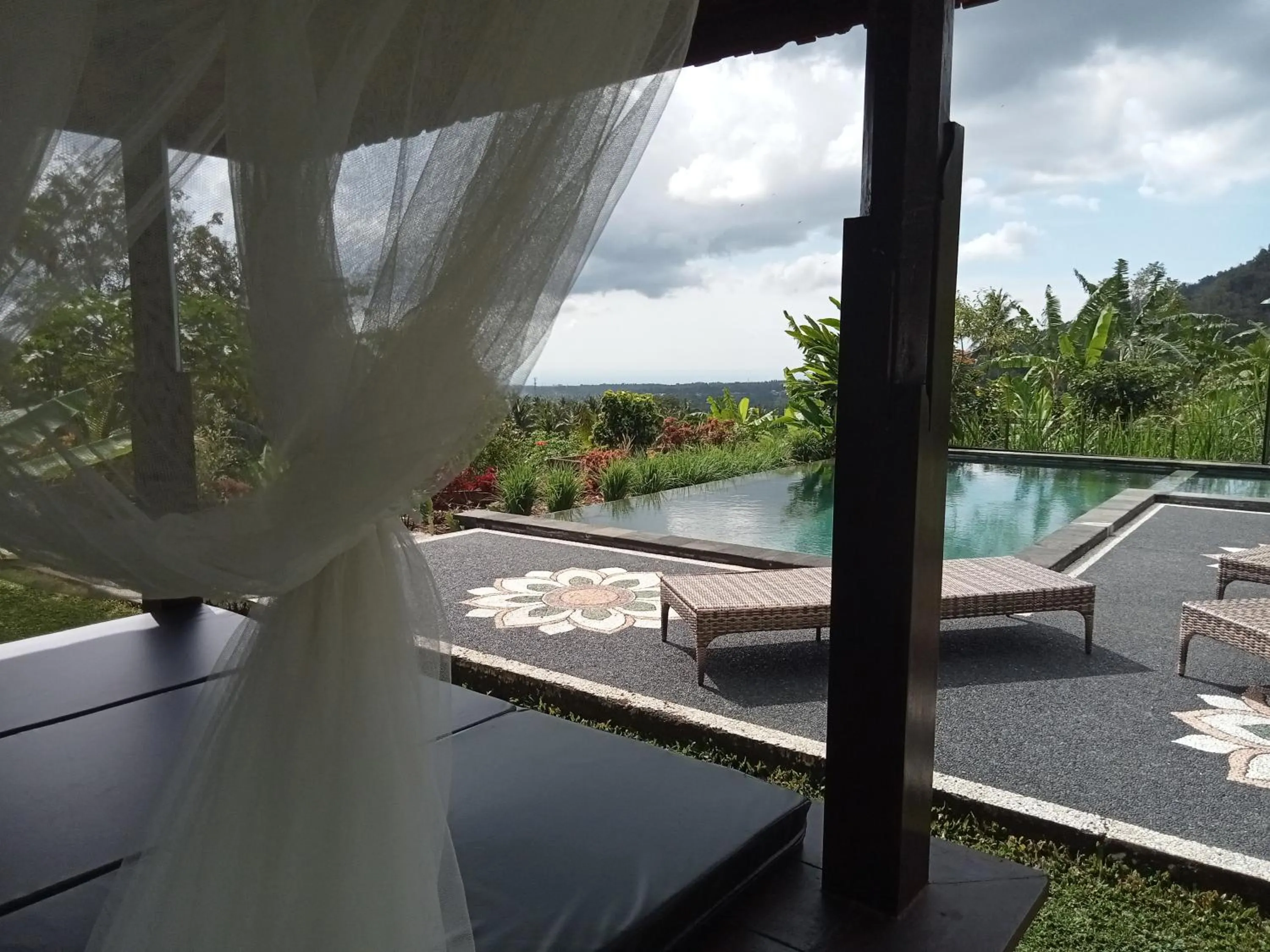 Swimming pool in Villa Markisa Pakisan