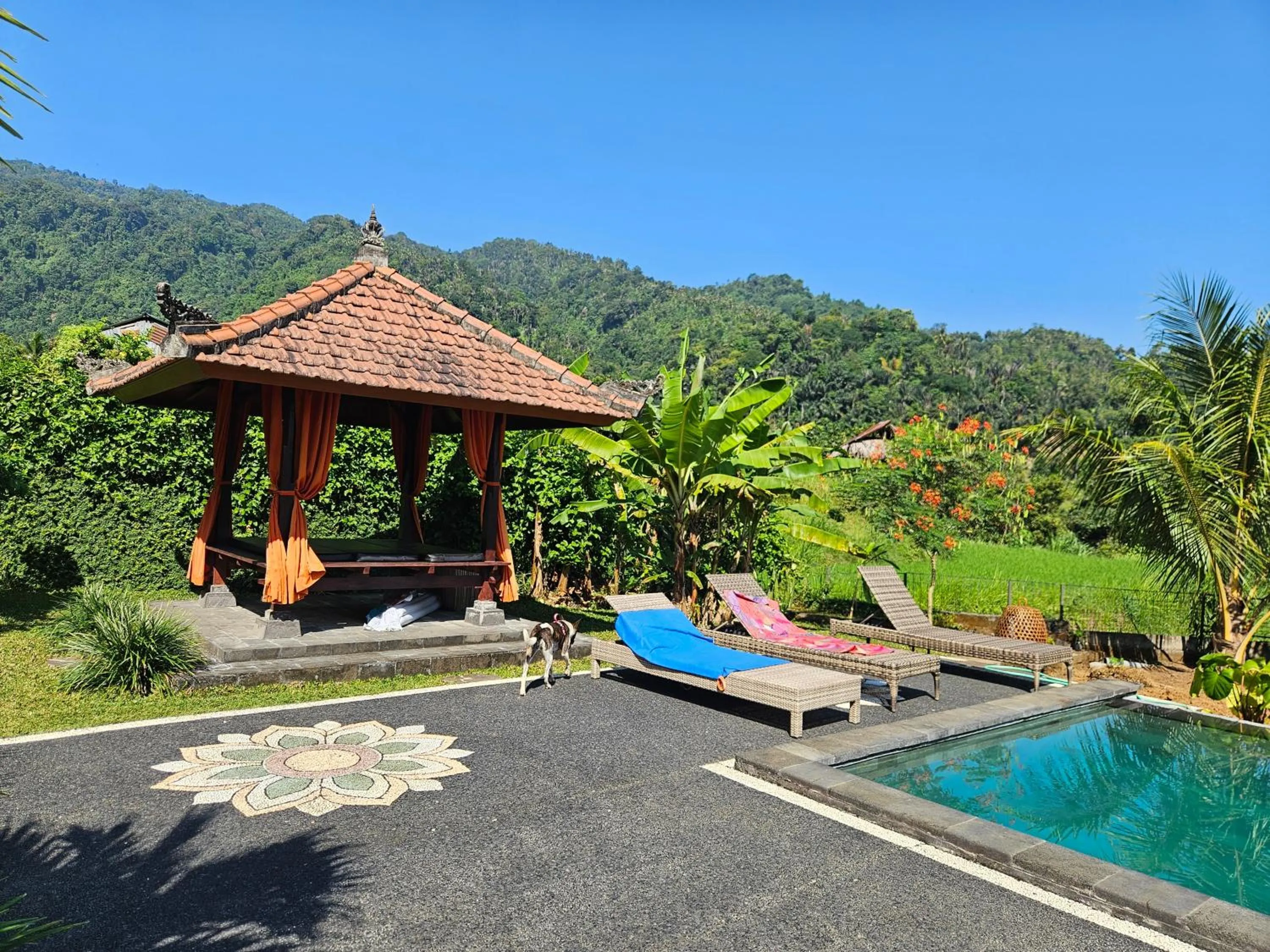 Natural landscape in Villa Markisa Pakisan