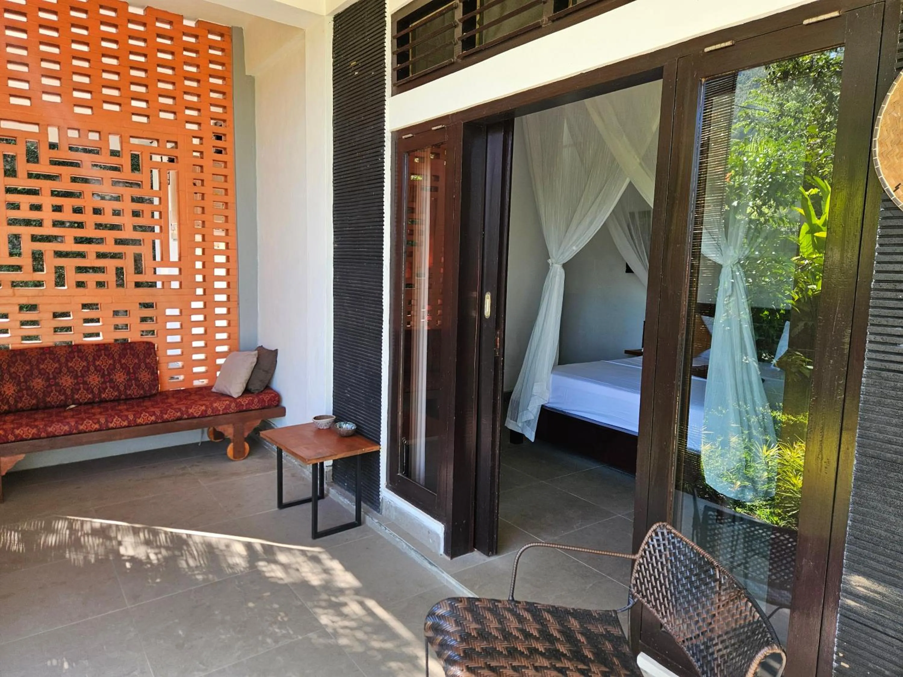 Patio, Bed in Villa Markisa Pakisan