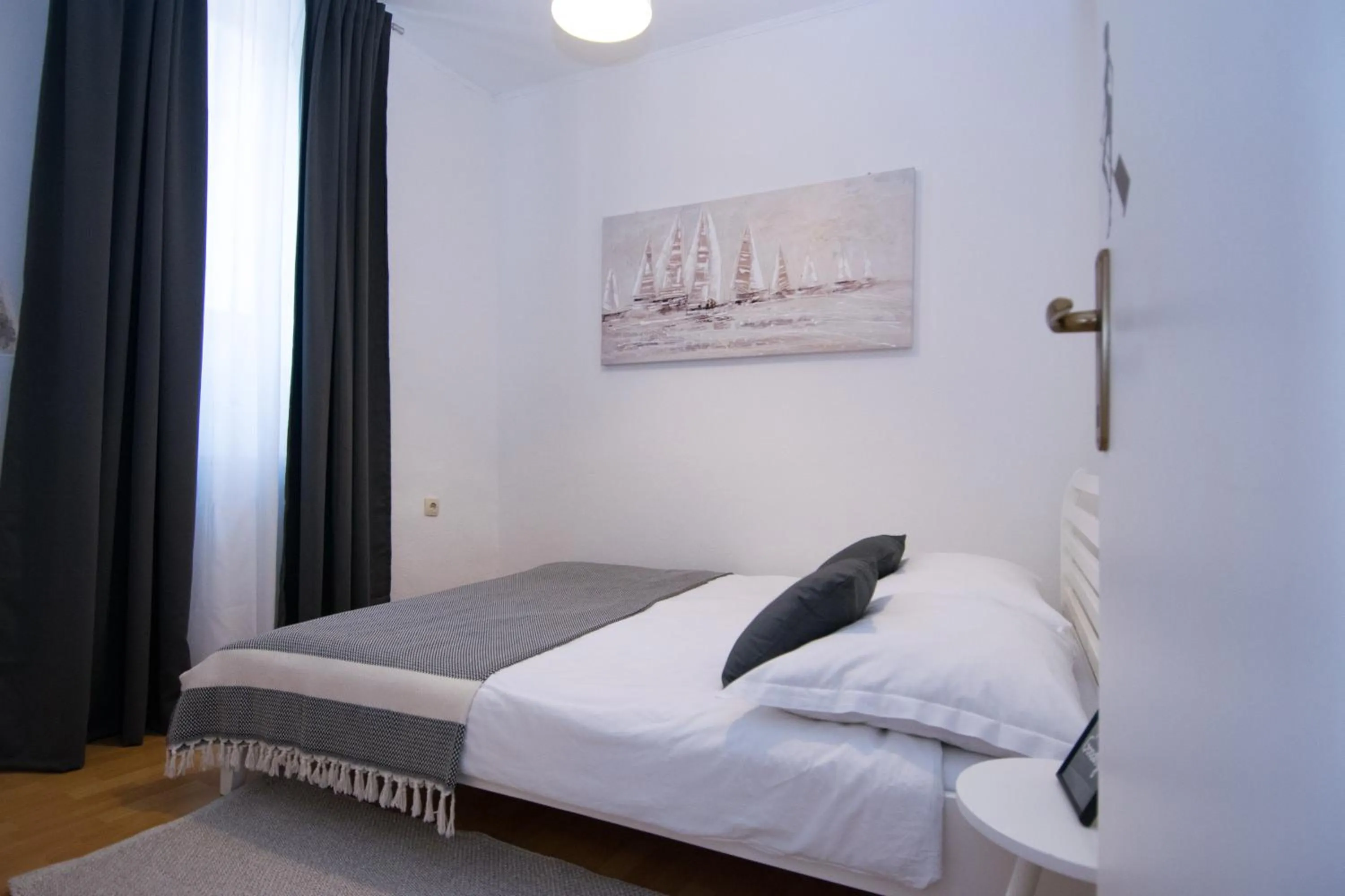 Bed in Studio Terrace Borgoforte