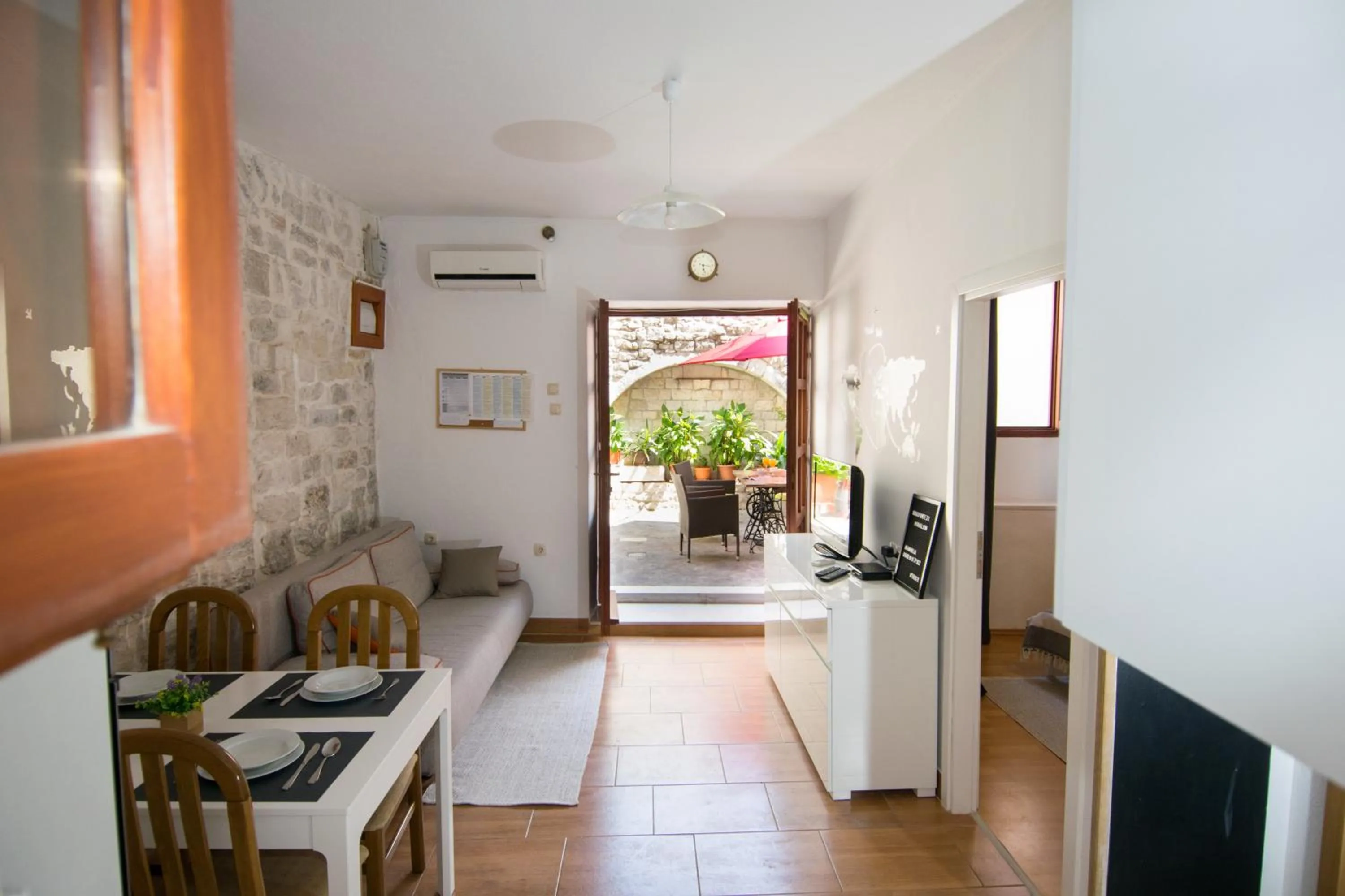 Living room in Studio Terrace Borgoforte
