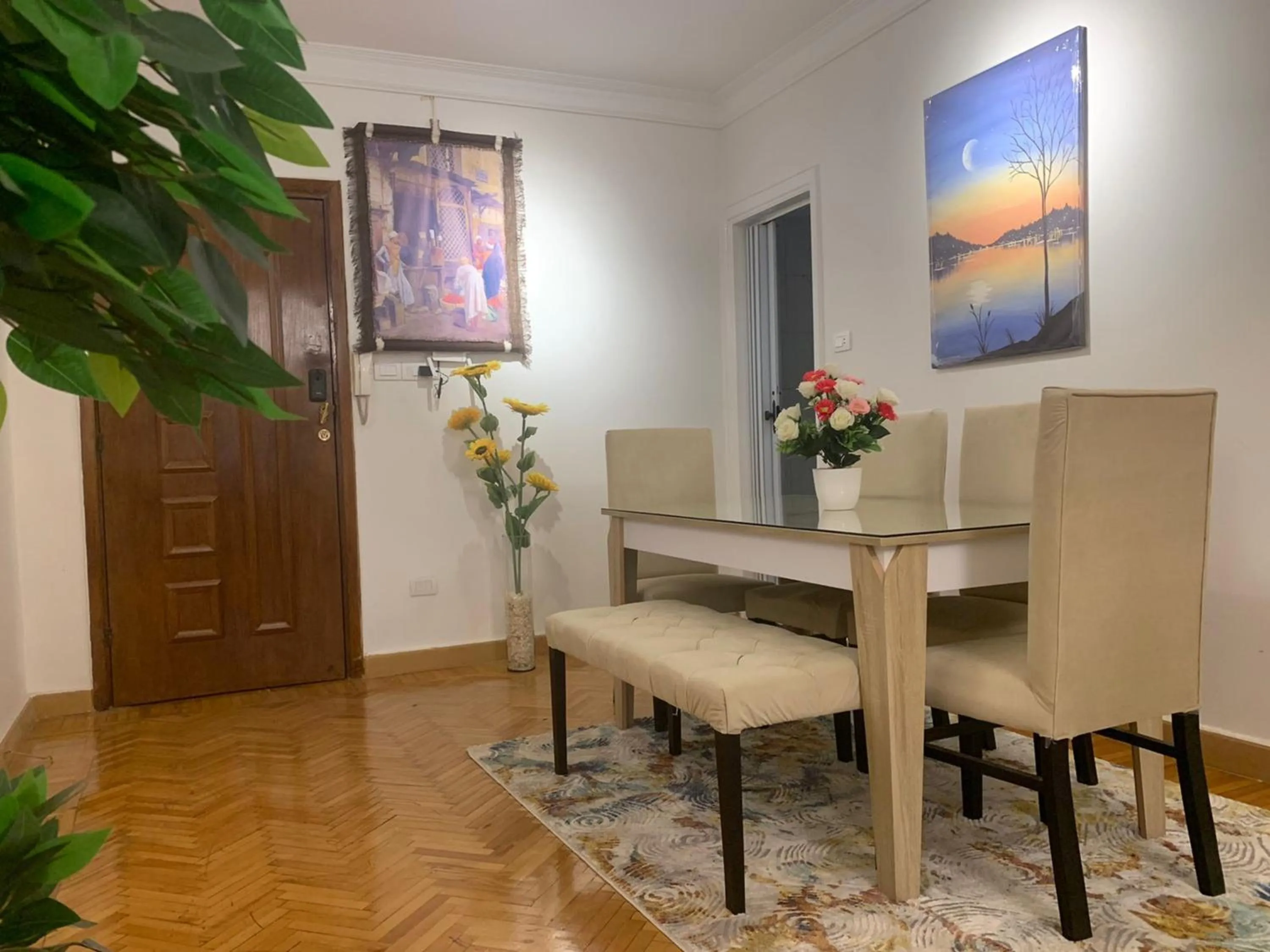Dining area in Casa De Horyea-الميرغني
