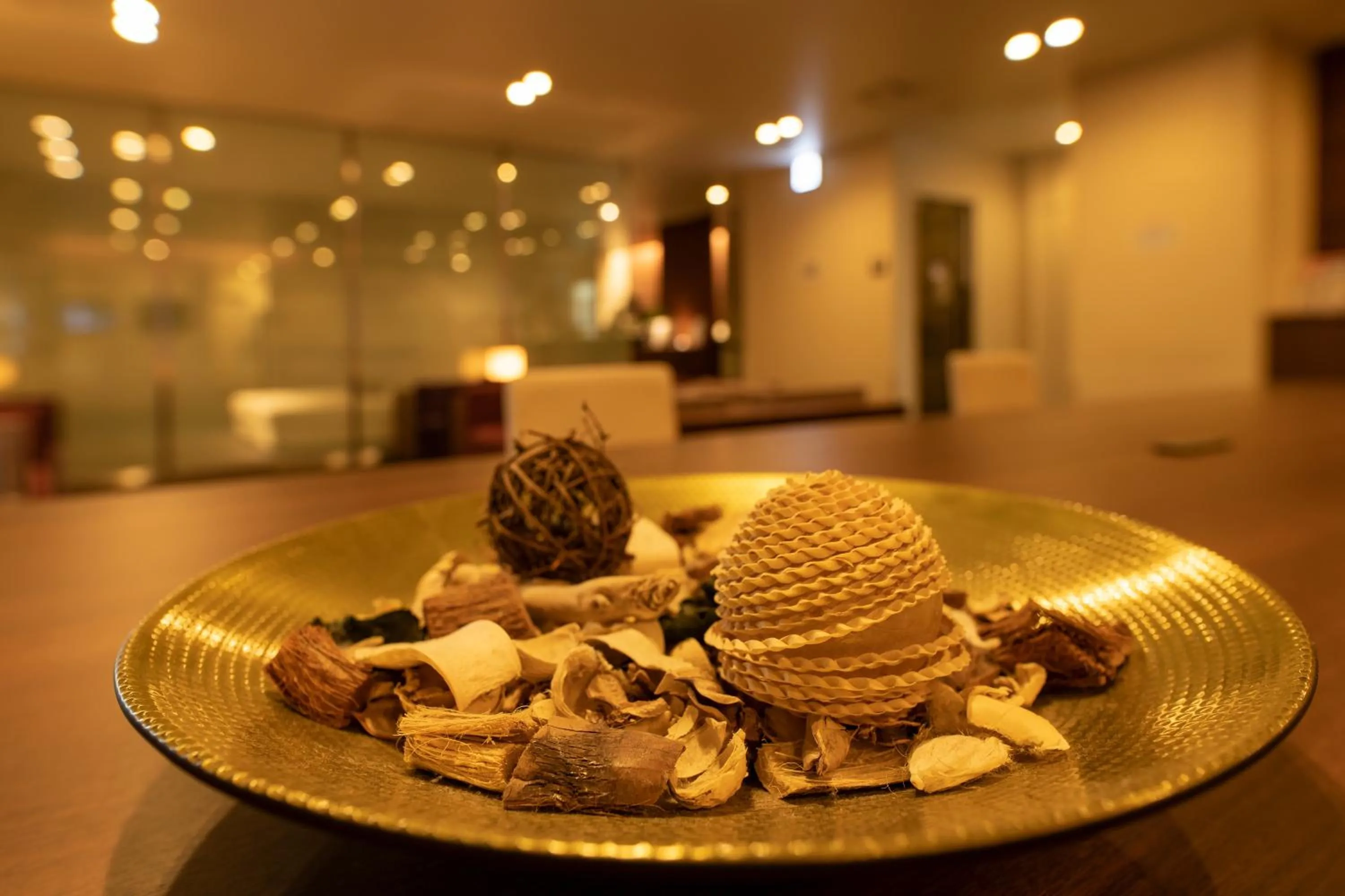 Communal lounge/ TV room in First Cabin Haneda Terminal 1