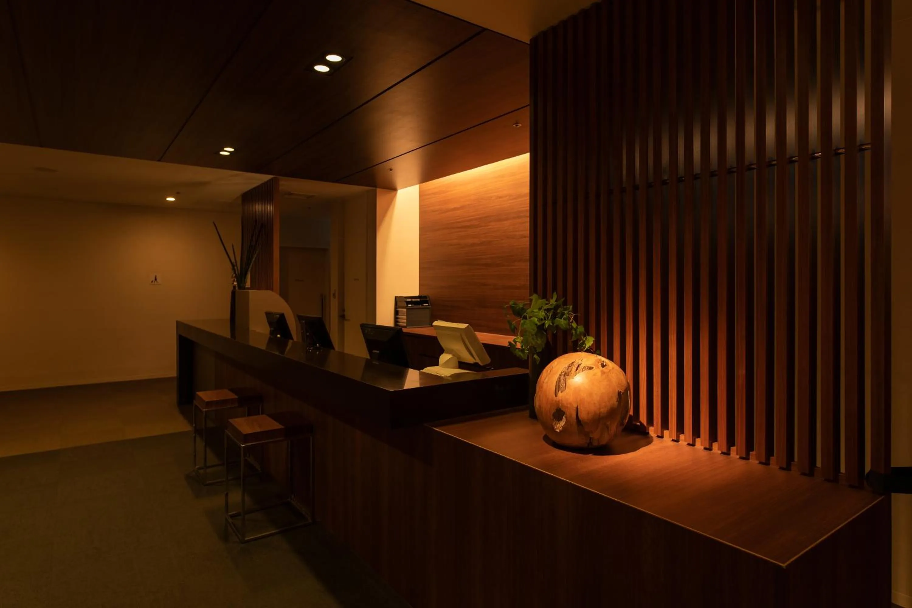 Communal lounge/ TV room in First Cabin Haneda Terminal 1