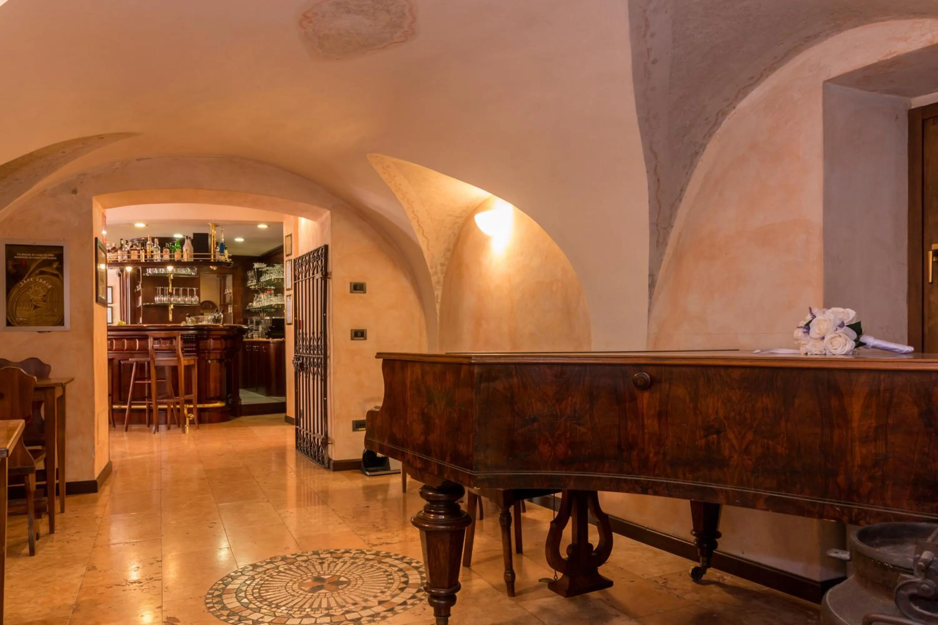 Lobby or reception in Hotel Dolomiti