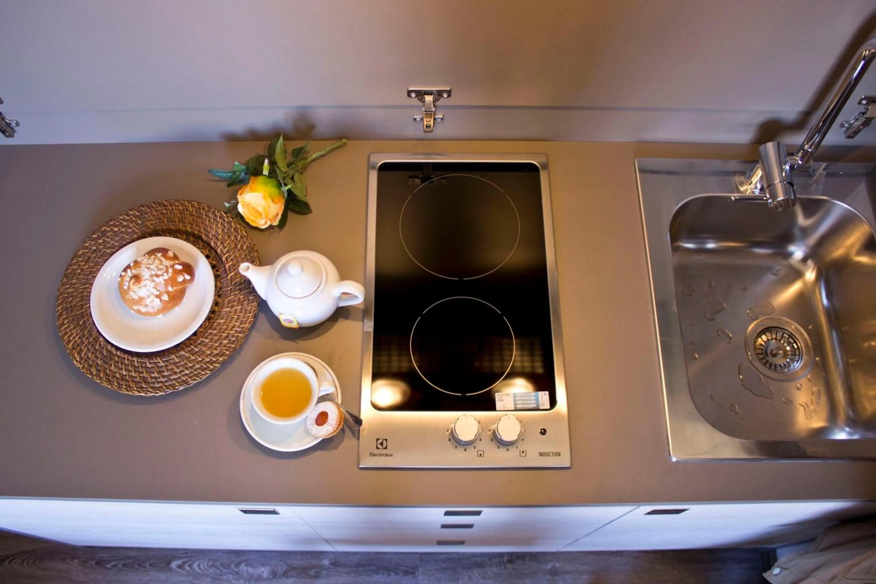 Kitchen or kitchenette in Hotel Dolomiti