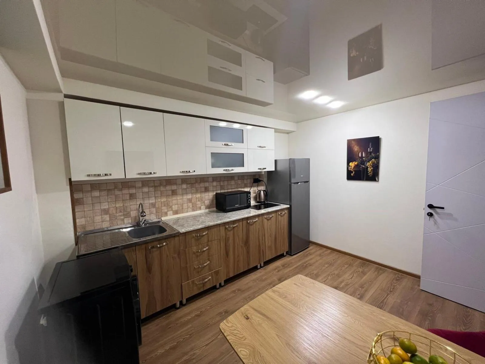 Kitchen or kitchenette in Natali Boutique Hotel