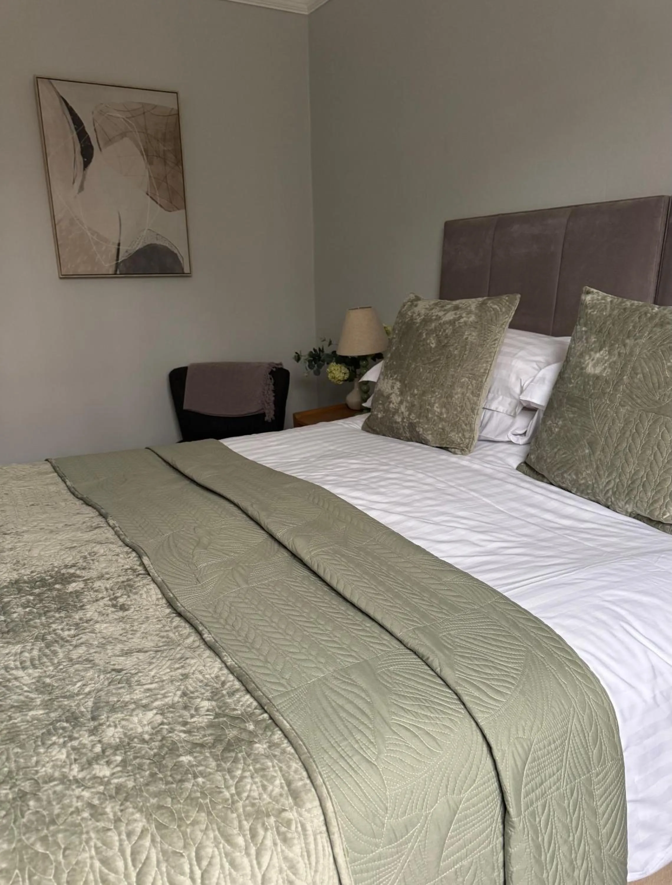 Bed in Bramwood Guest House