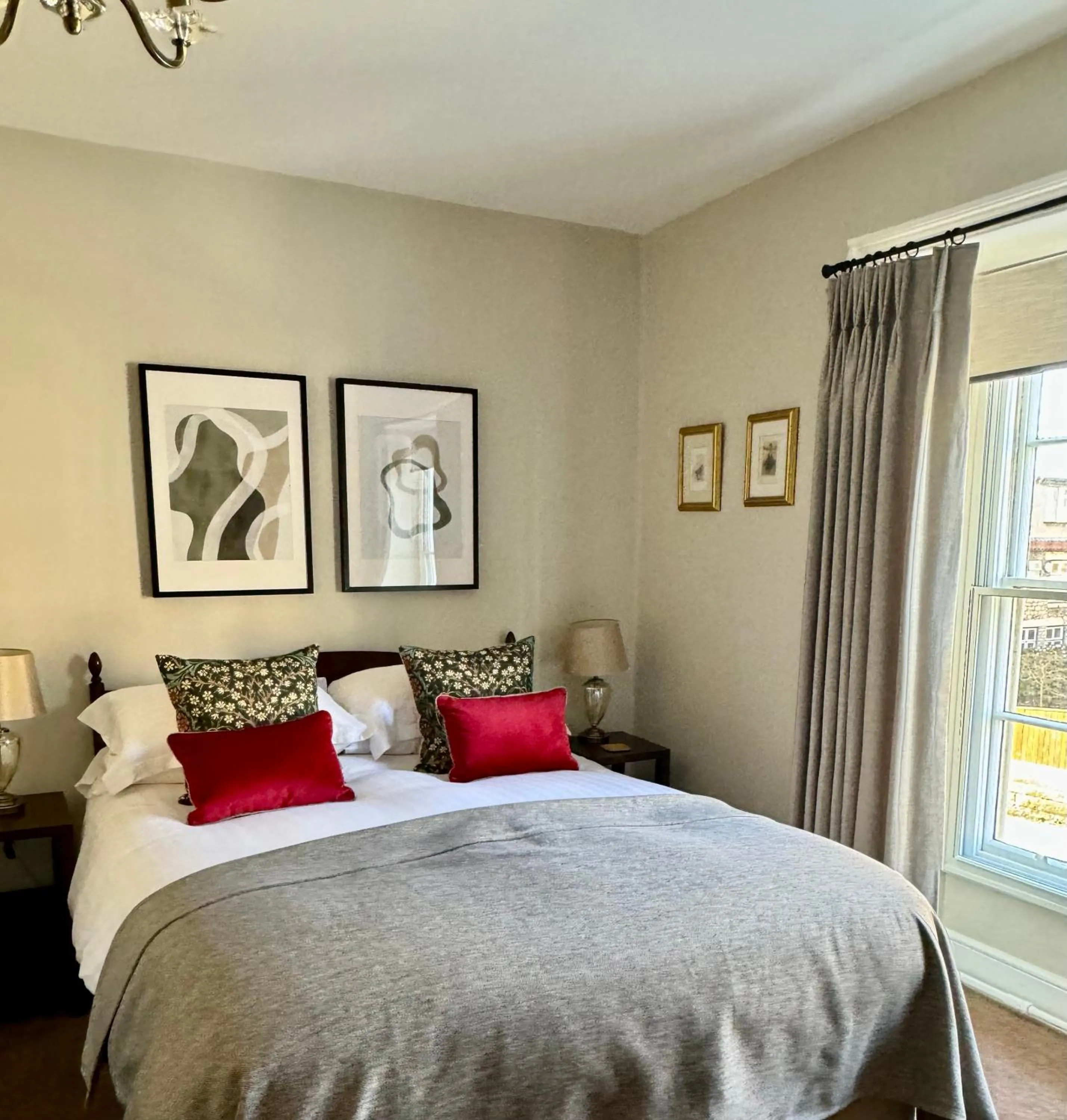 Bed in Bramwood Guest House