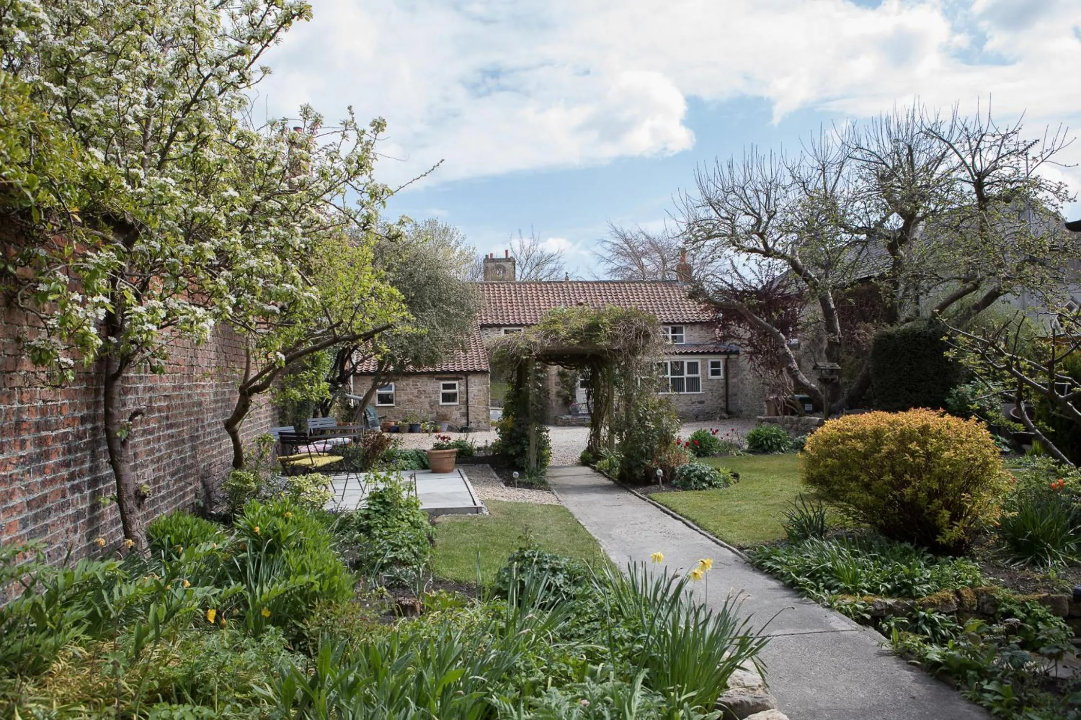 Garden in Bramwood Guest House