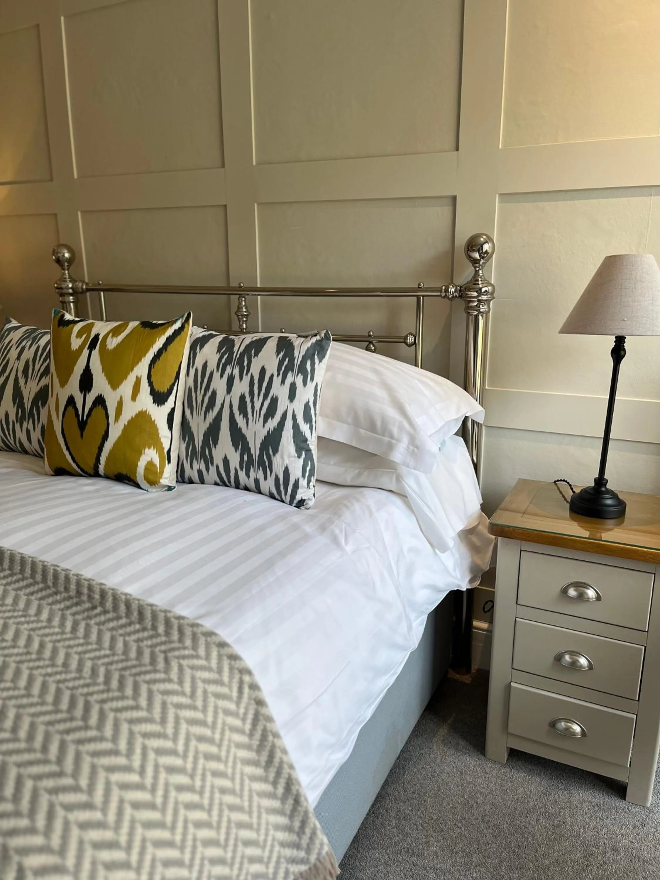 Bed in Bramwood Guest House