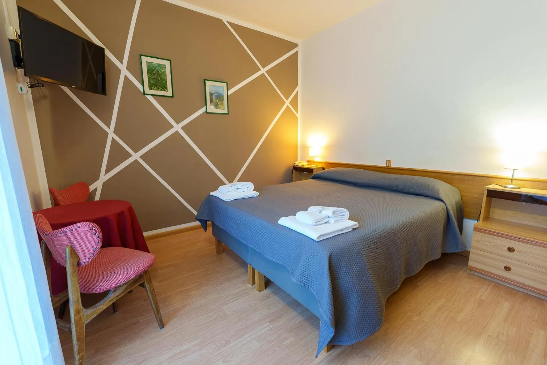 Bed in Hotel Park Oasi